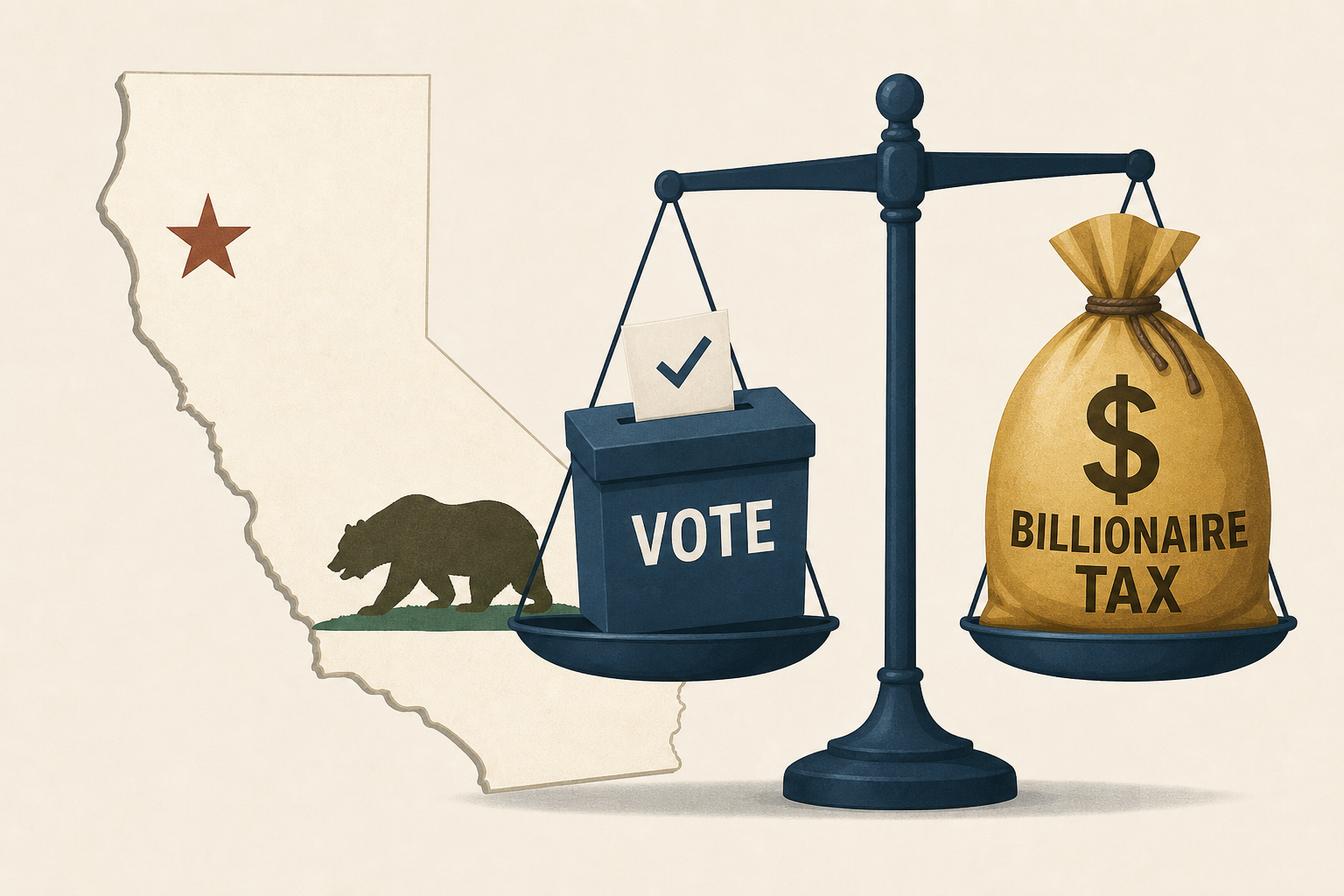 California voters will weigh a one-time billionaire tax