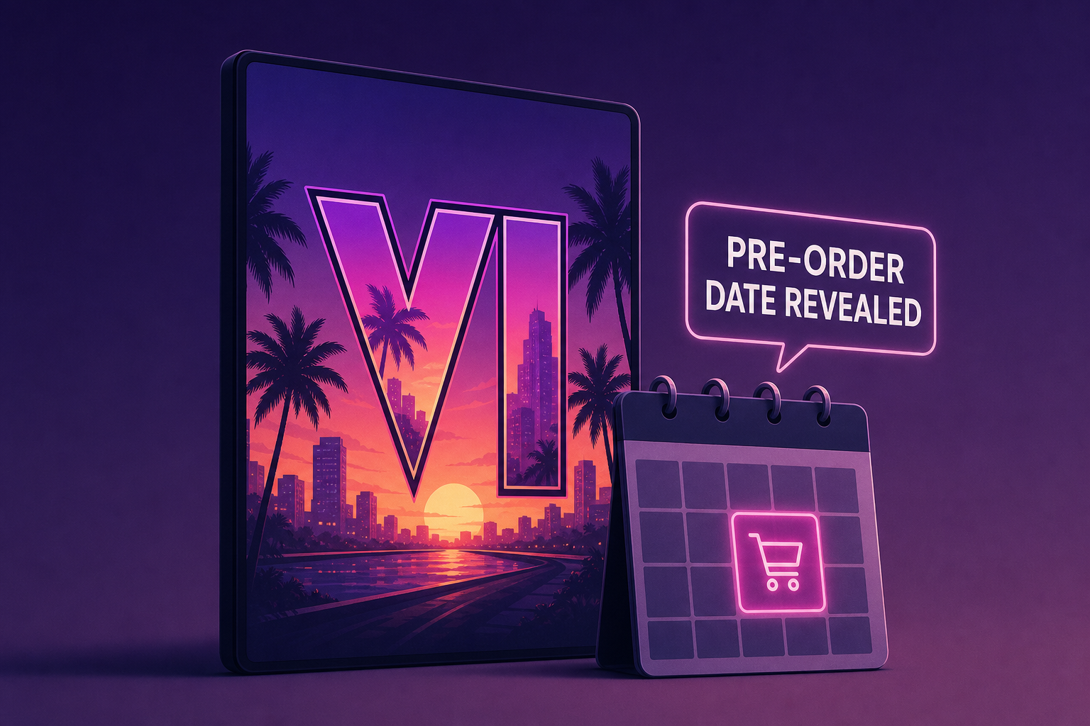 Grand Theft Auto VI Cover and Pre-Order Date Revealed in New Viral Video Months Before Release