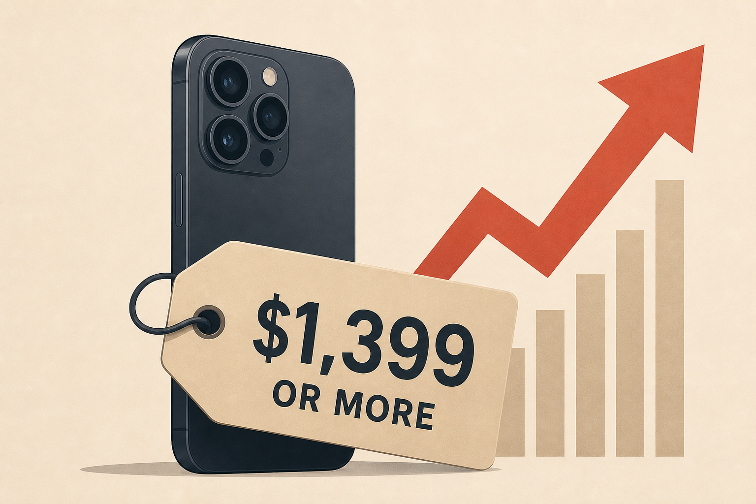 iPhone 18 Pro could start at $1,399 or more, per report