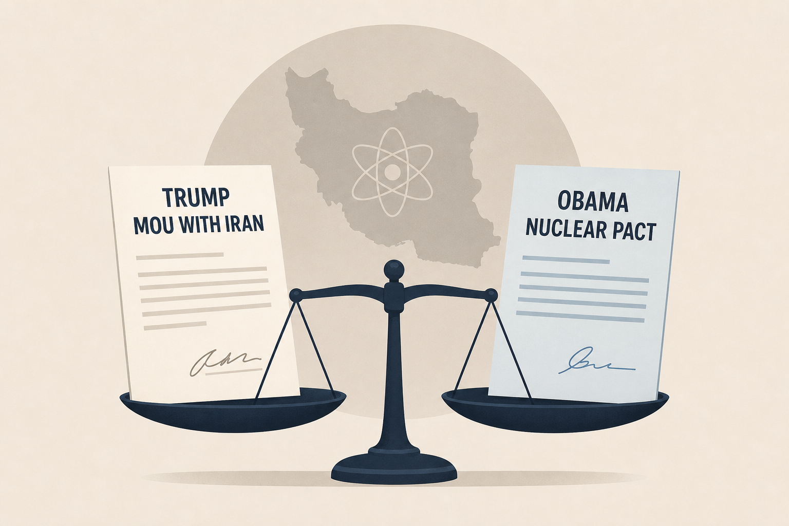 How does Trump’s MOU with Iran compare with Obama’s nuclear pact?