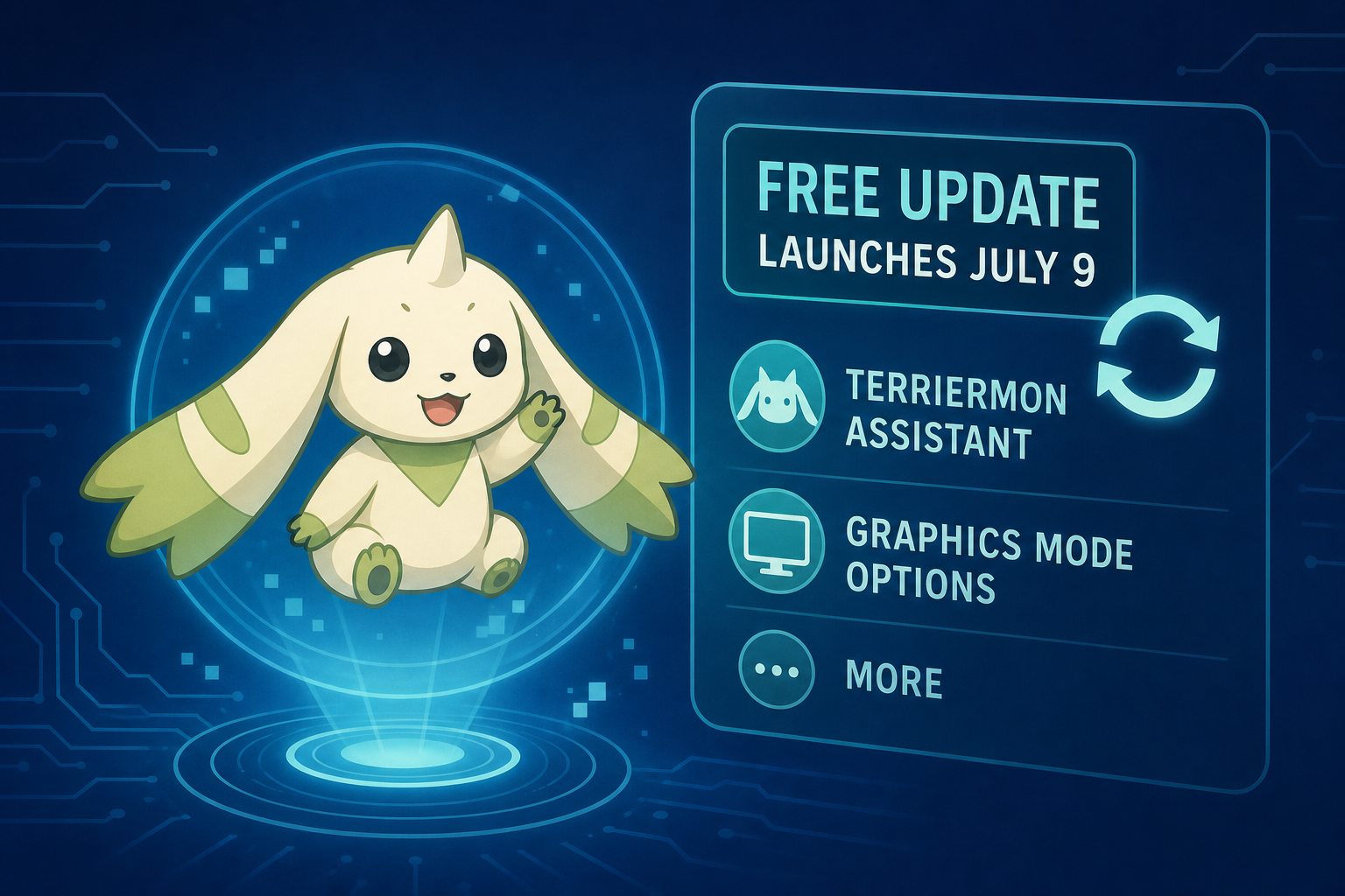 Digimon Story: Time Stranger free update launches July 9, adds Terriermon Assistant, Graphics Mode options, more
