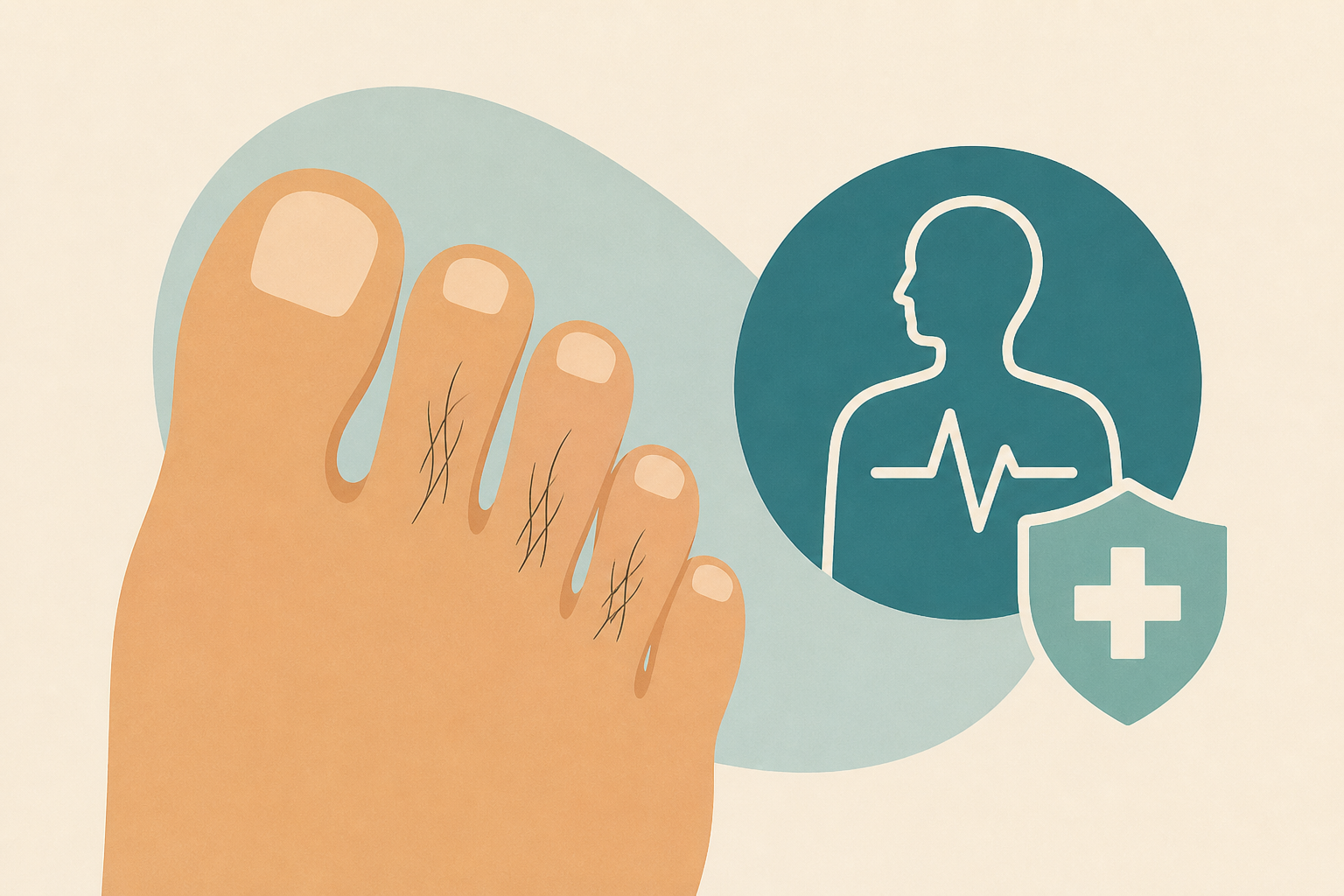 What Hair On Your Toes Says About Your Health, According To Doctors