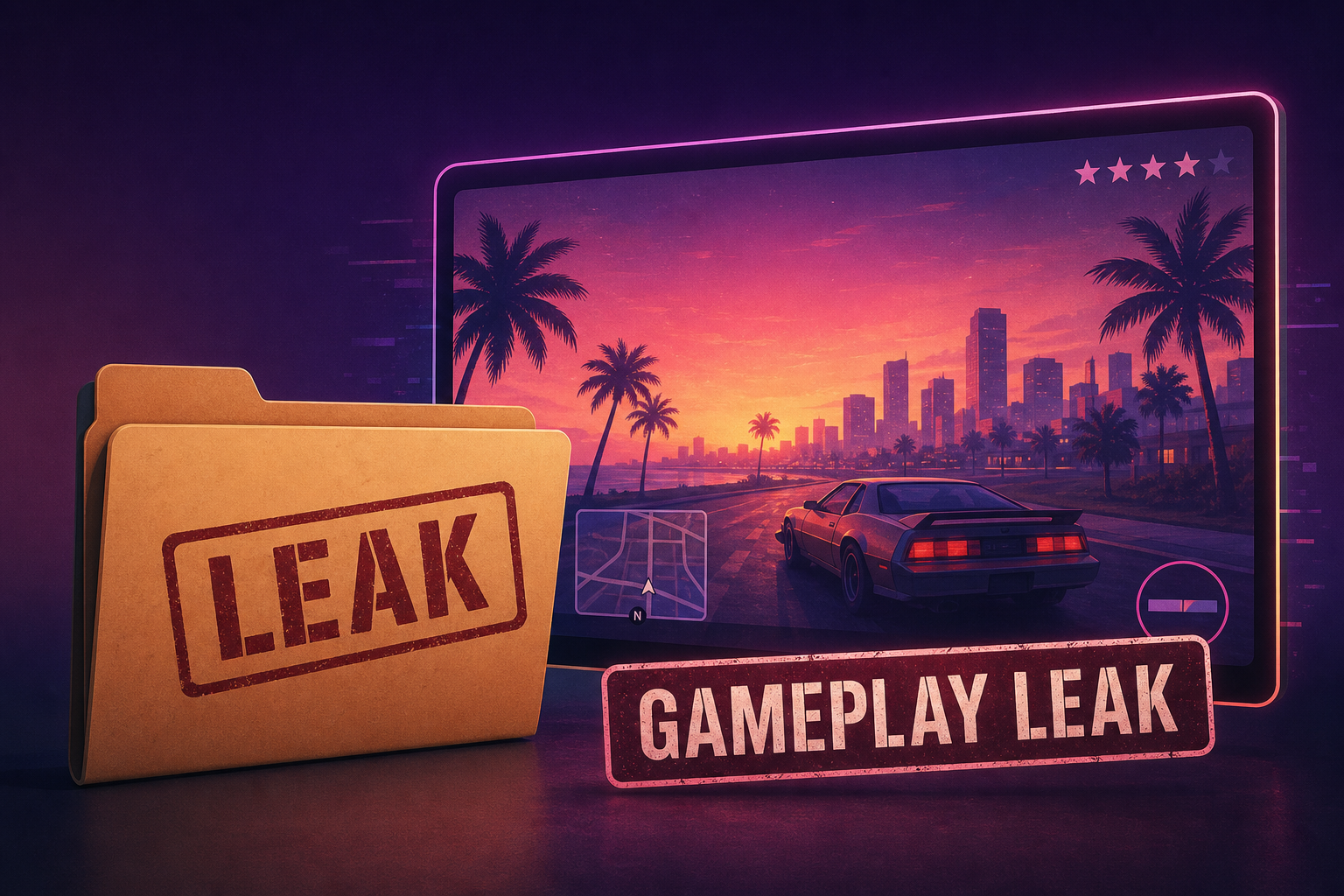 GTA 6 Gameplay Leak Surfaces Ahead Of Trailer 3
