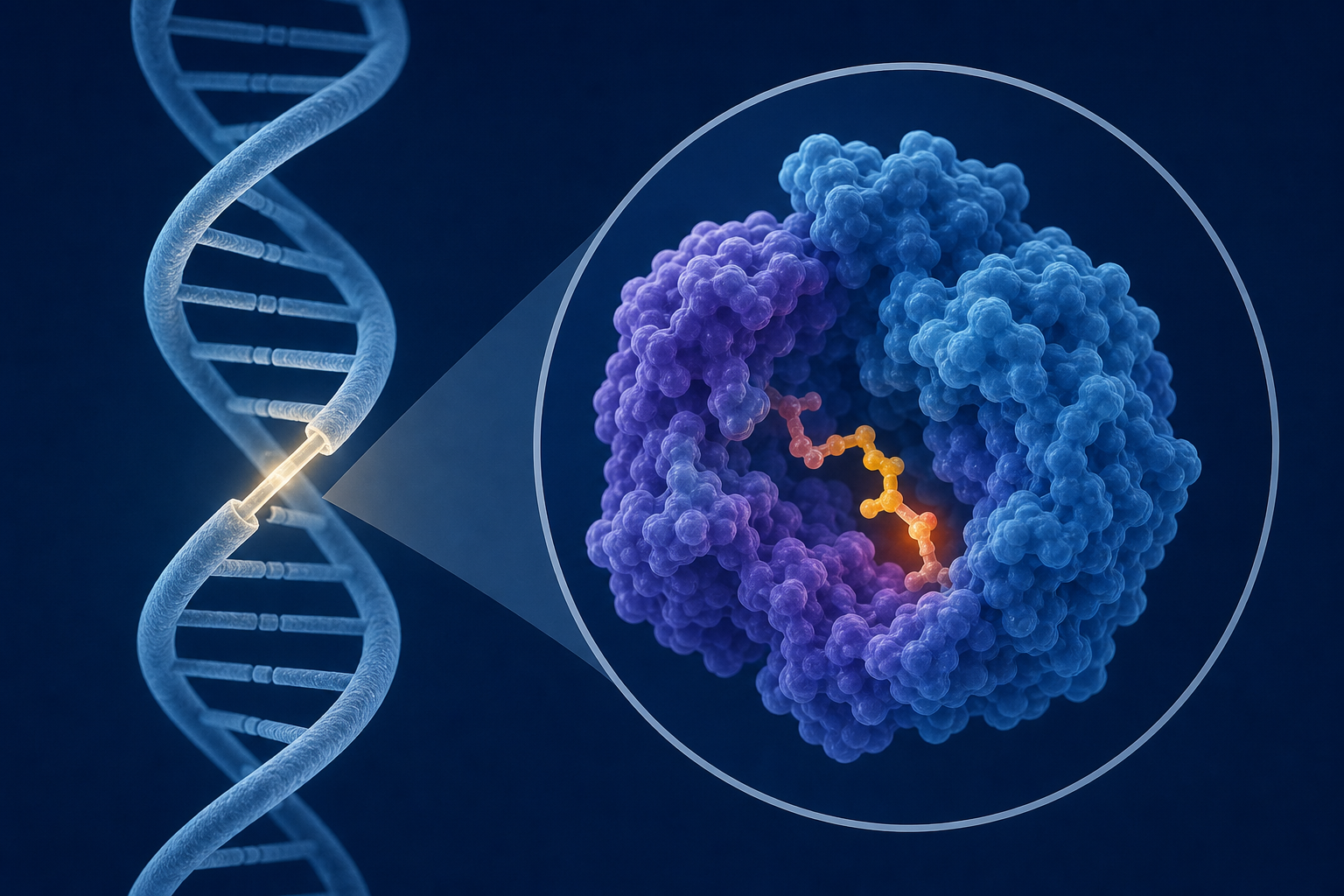 Researchers Capture the First Atomic-Level Images of a Critical Human DNA Repair Enzyme