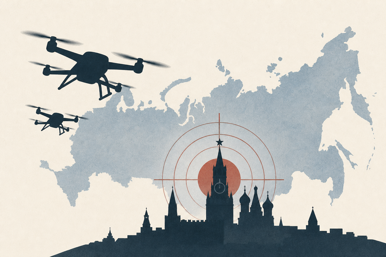 Ukraine hits Moscow in large-scale drone attack : NPR