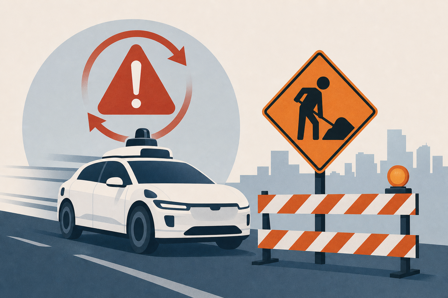 Waymo Recalls Robotaxis Over Risk They'll Drive at Speed Into Freeway Construction Zones