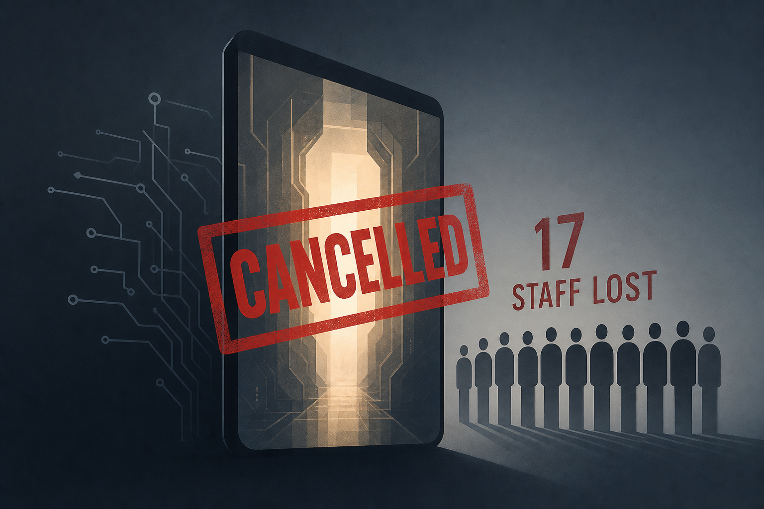 Deus Ex Creator's Immersive Sim Is Cancelled, With 17 Staff Lost