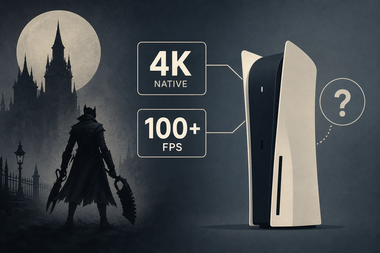 PlayStation 5 Can Easily Deliver Native 4K And 100+ FPS Gameplay In Bloodborne, But Sony Doesn't Seem To Care