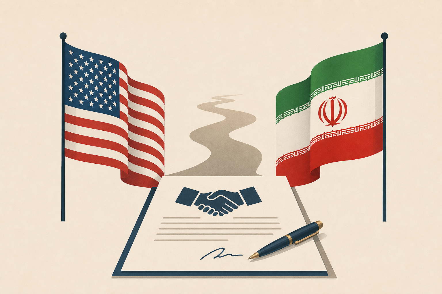 US and Iran sign initial agreement to end war but tougher talks lie ahead