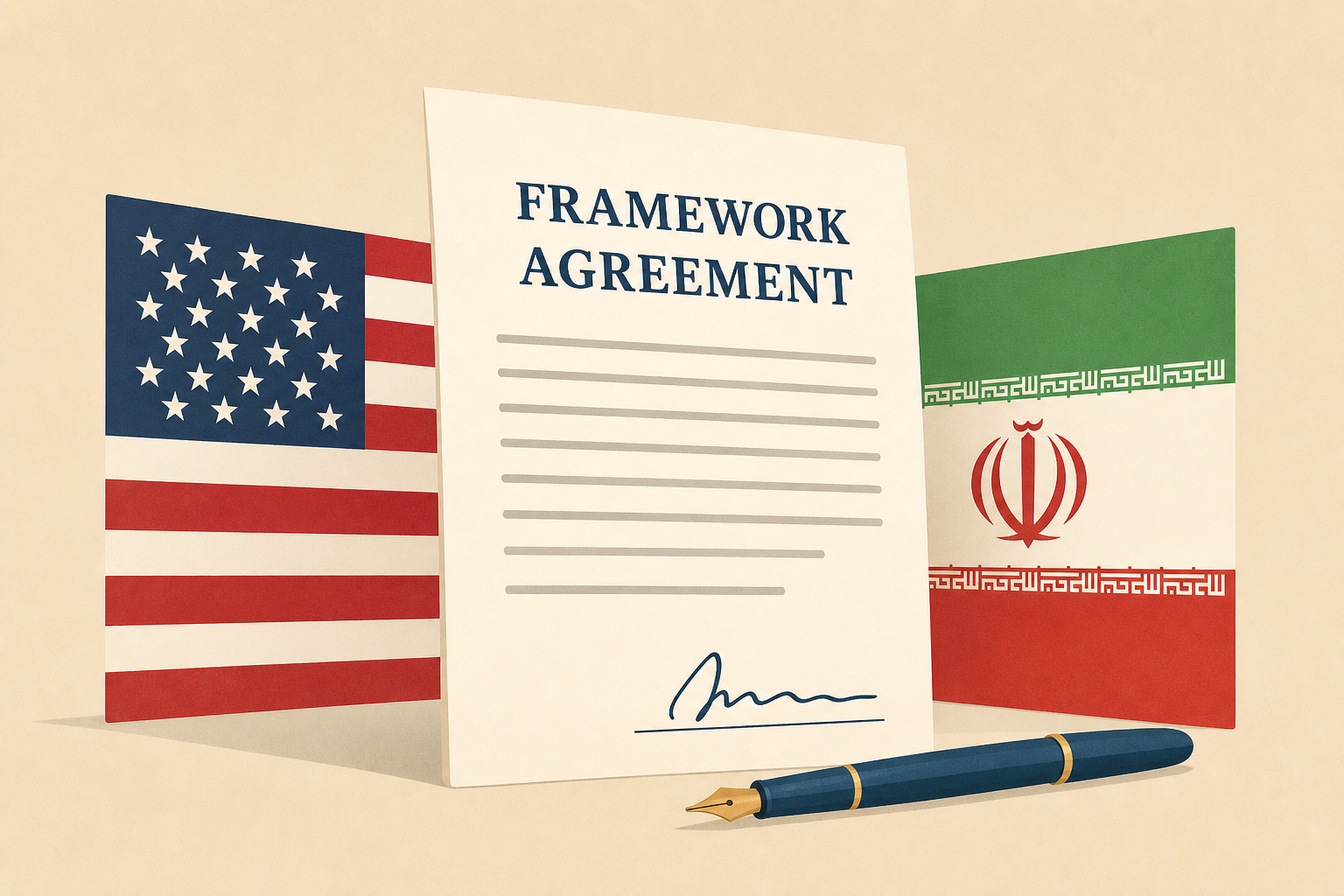Full text of Trump's framework agreement to end Iran war : NPR