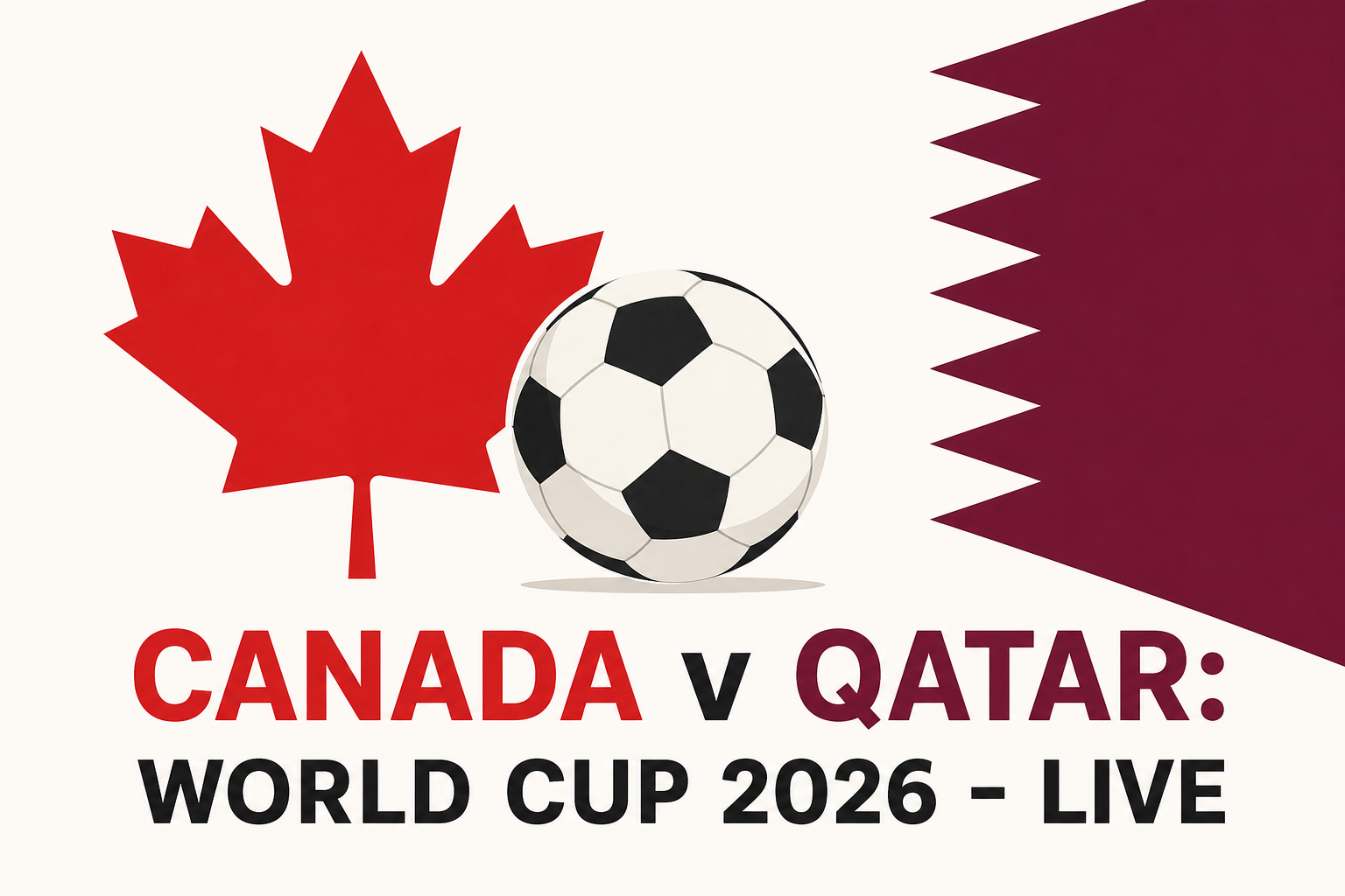 Canada v Qatar: World Cup 2026 - live