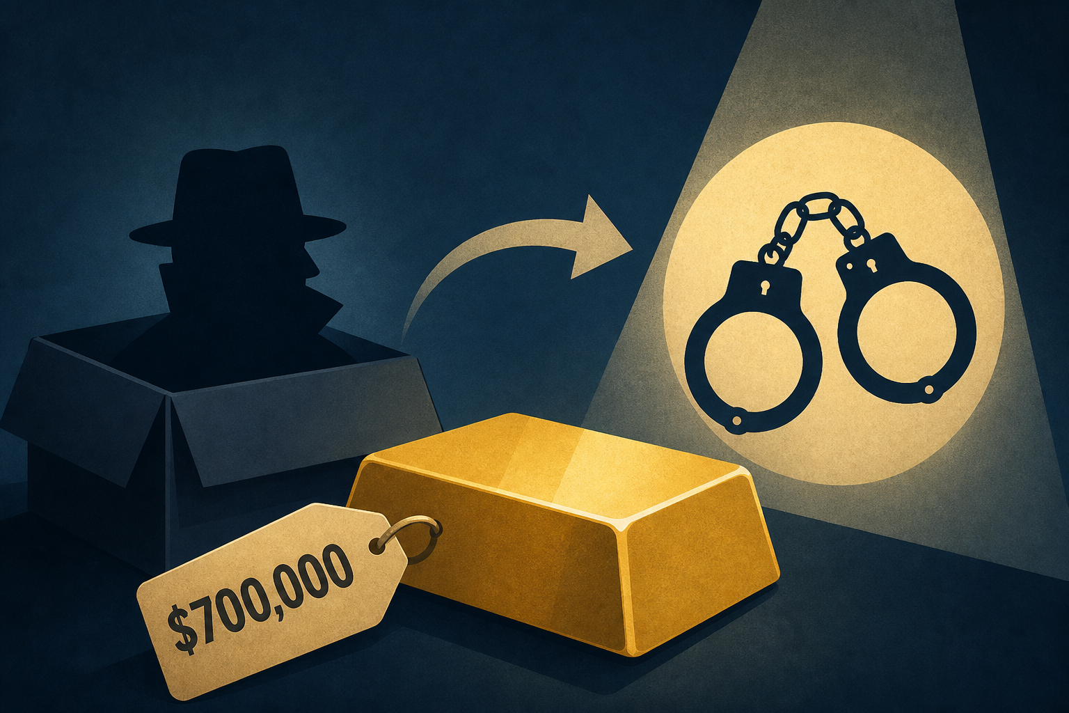 Satisfying Video Shows Undercover Deputies Turning the Tables on Alleged $700,000 Gold Scam Courier