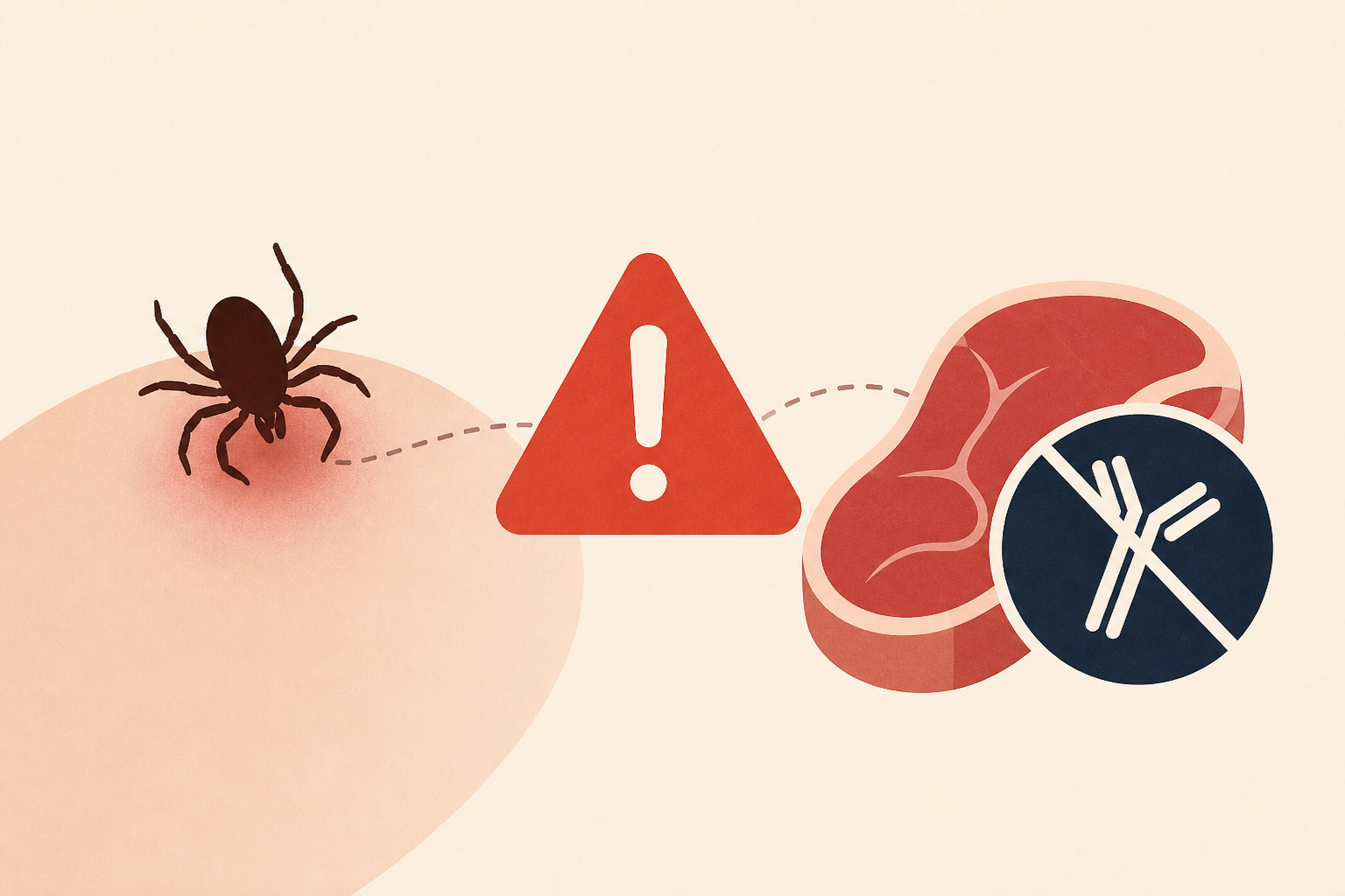 Life-threatening meat allergy caused by tick bites is on the rise. Here’s what you should know