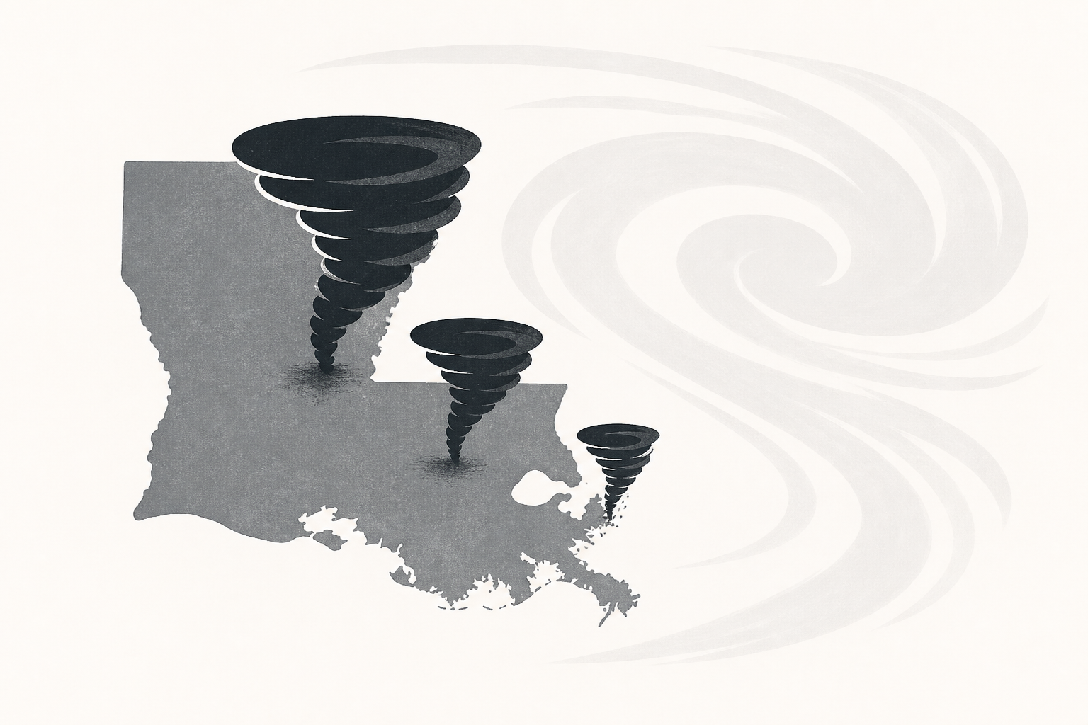 Weather service says 3 tornadoes hit Louisiana during Arthur