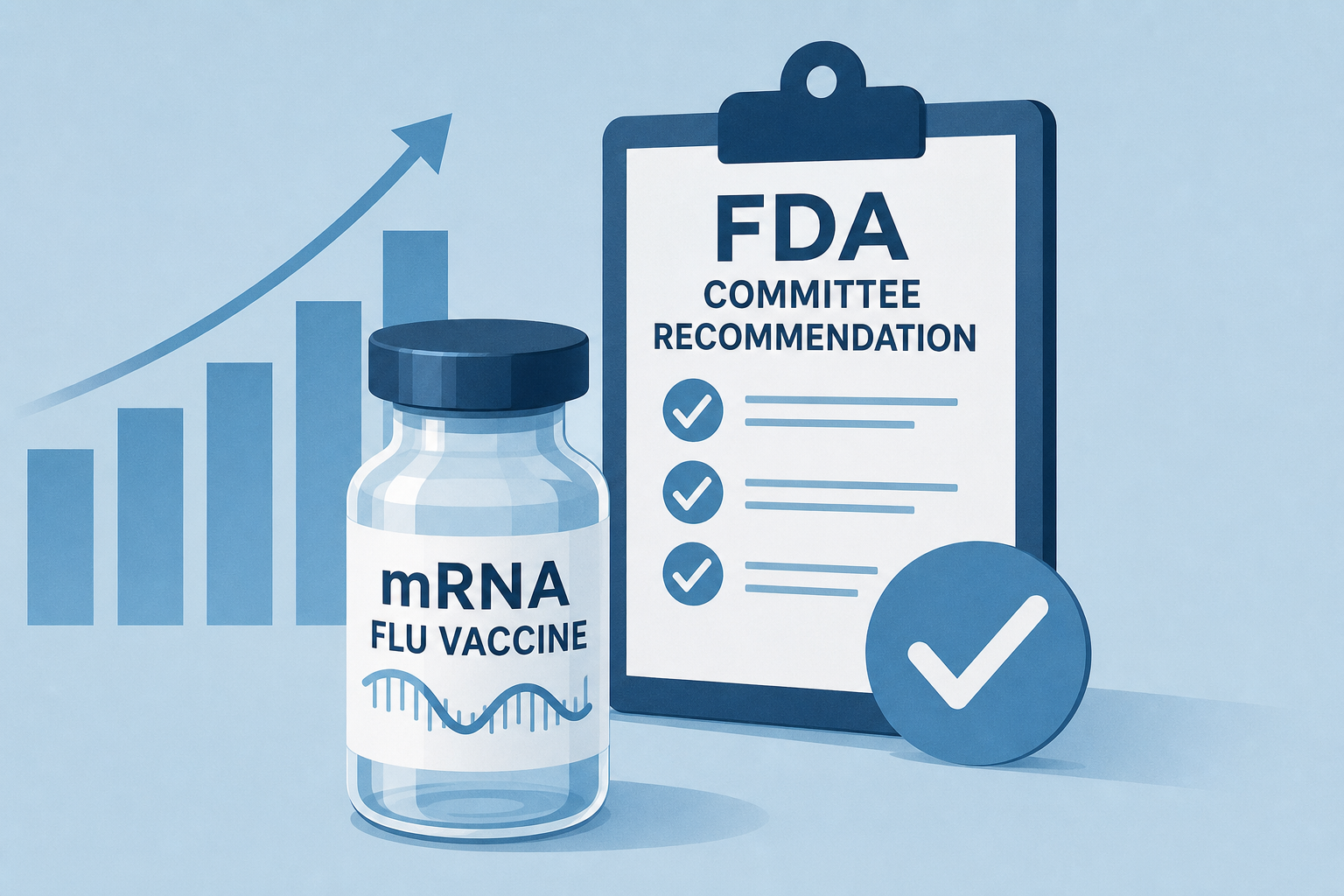 FDA committee recommends a new mRNA flu vaccine : NPR