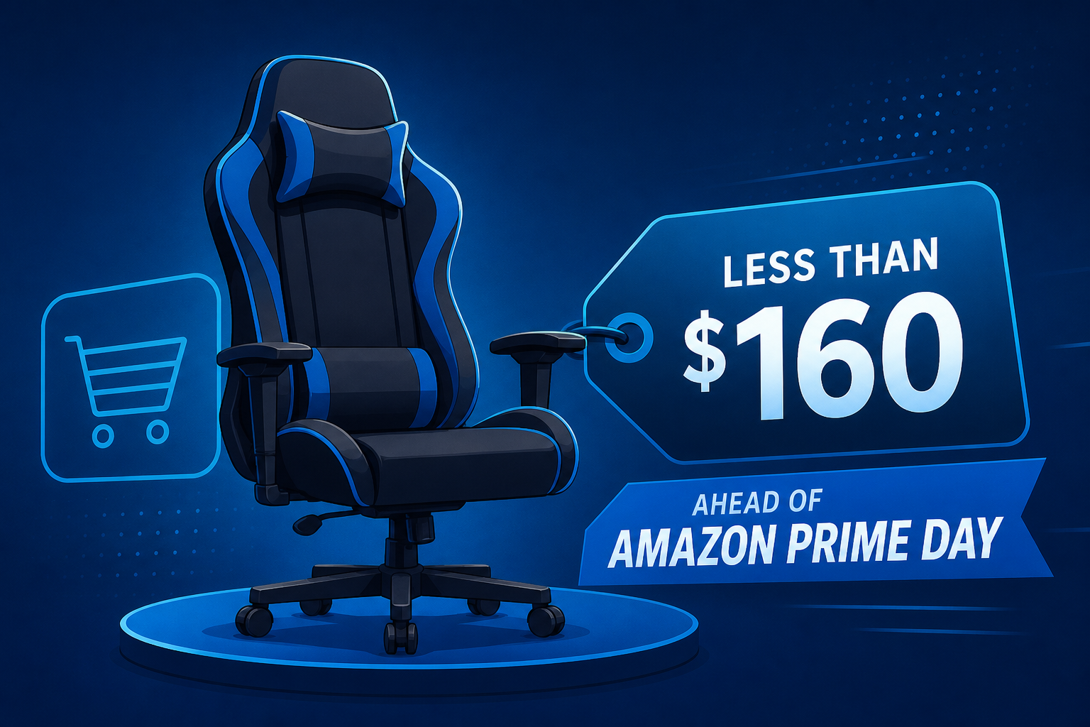 The GTPLAYER Big and Tall Gaming Chair Drops to Less Than $160 Ahead of Amazon Prime Day