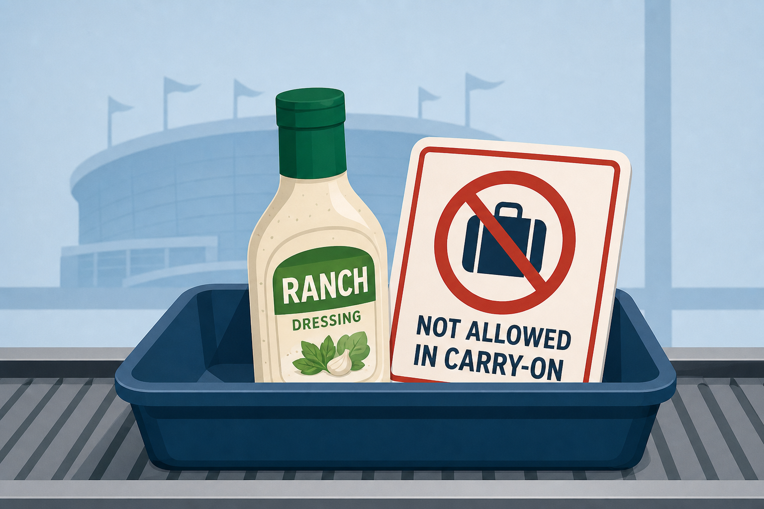 TSA warns World Cup visitors to stop packing ranch dressing in carry-ons