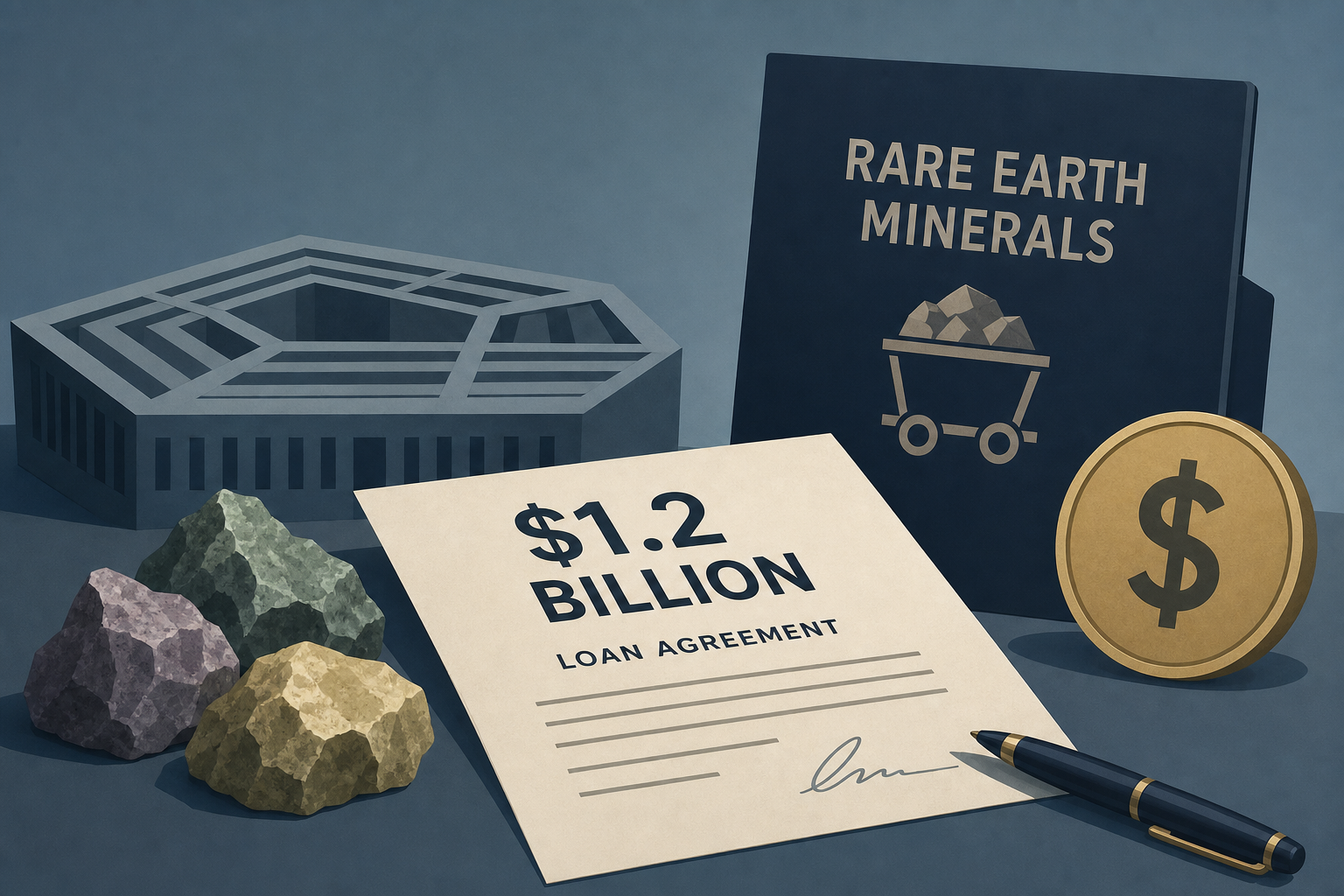 Pentagon inks pair of rare earth mineral loans for $1.2 billion