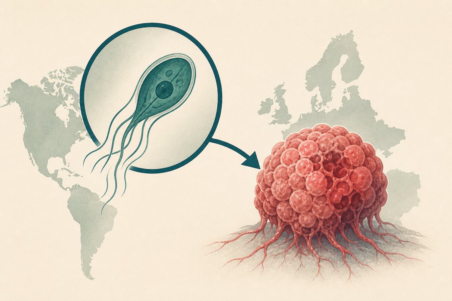 Deadly parasite linked to cancer-like tumors found in the West