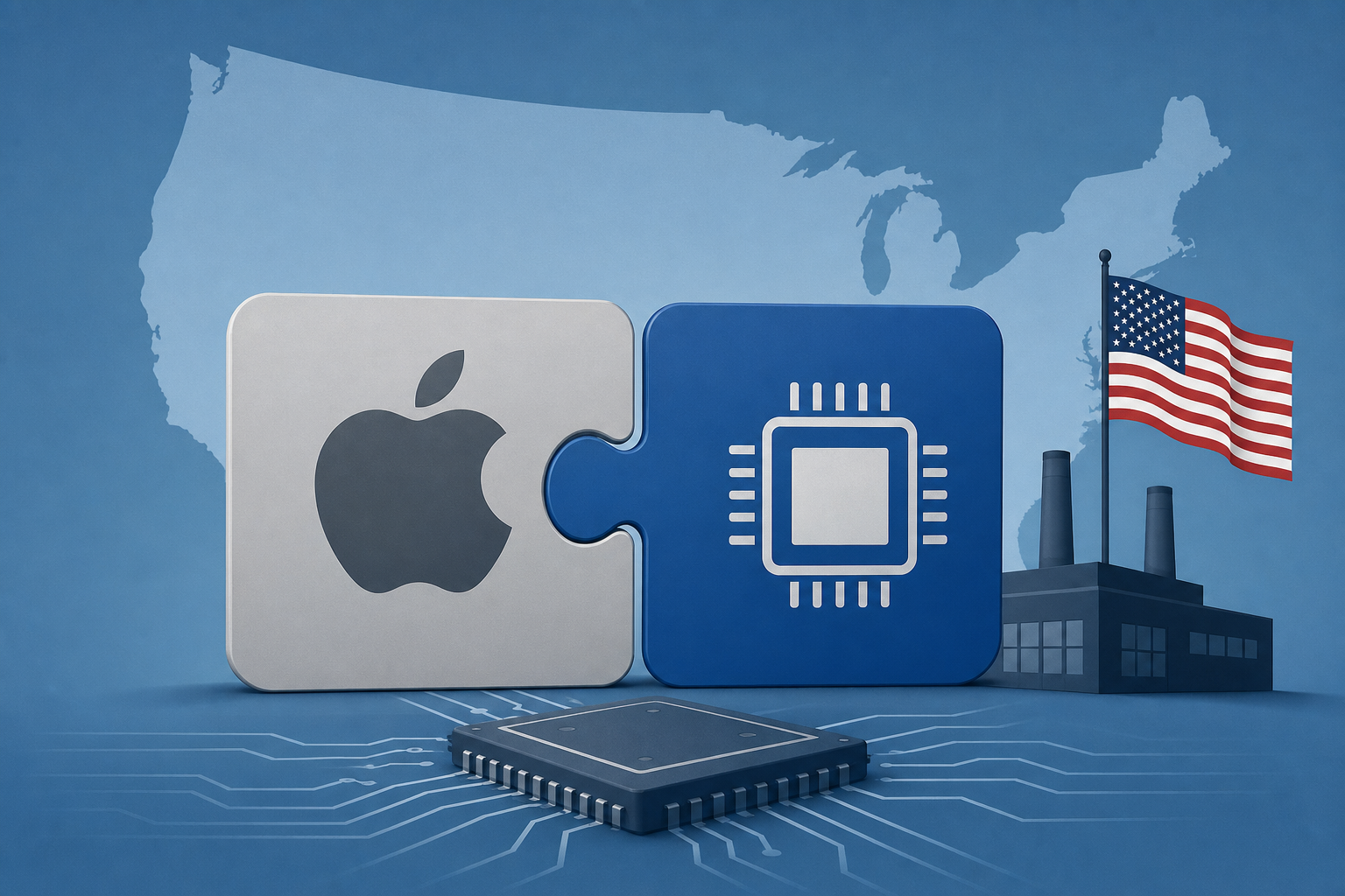 Apple to work with Intel on US chip design and production, Trump says