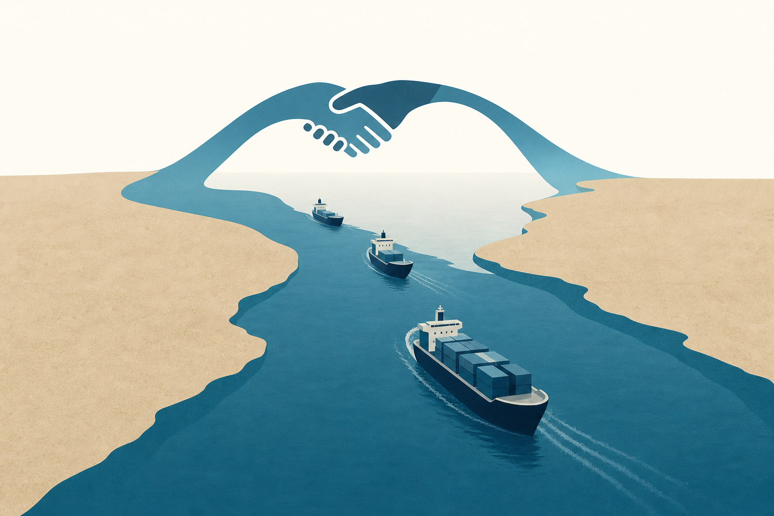 After Deal to Reopen Strait of Hormuz, Ships Begin to Move Cautiously