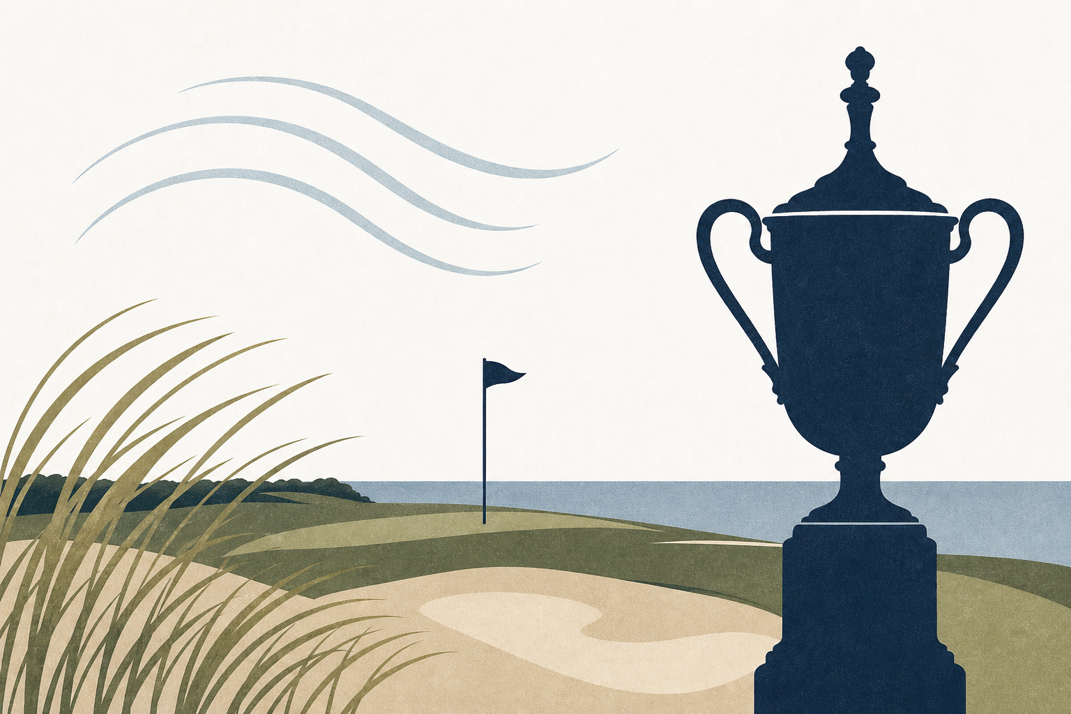 Wyndham Clark tames Shinnecock as winds ease in historic U.S. Open start