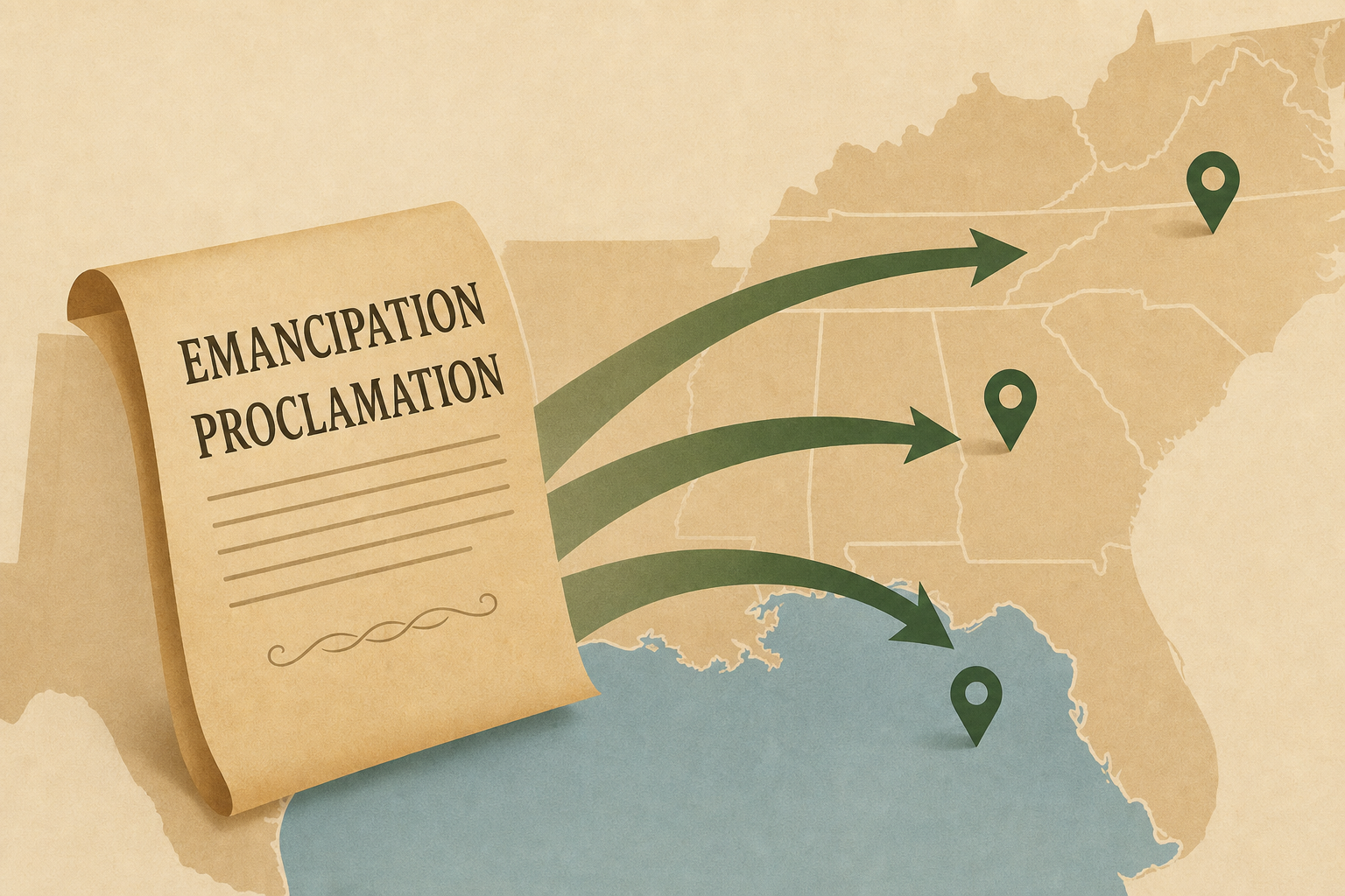 Juneteenth: How news of the Emancipation Proclamation spread through the South