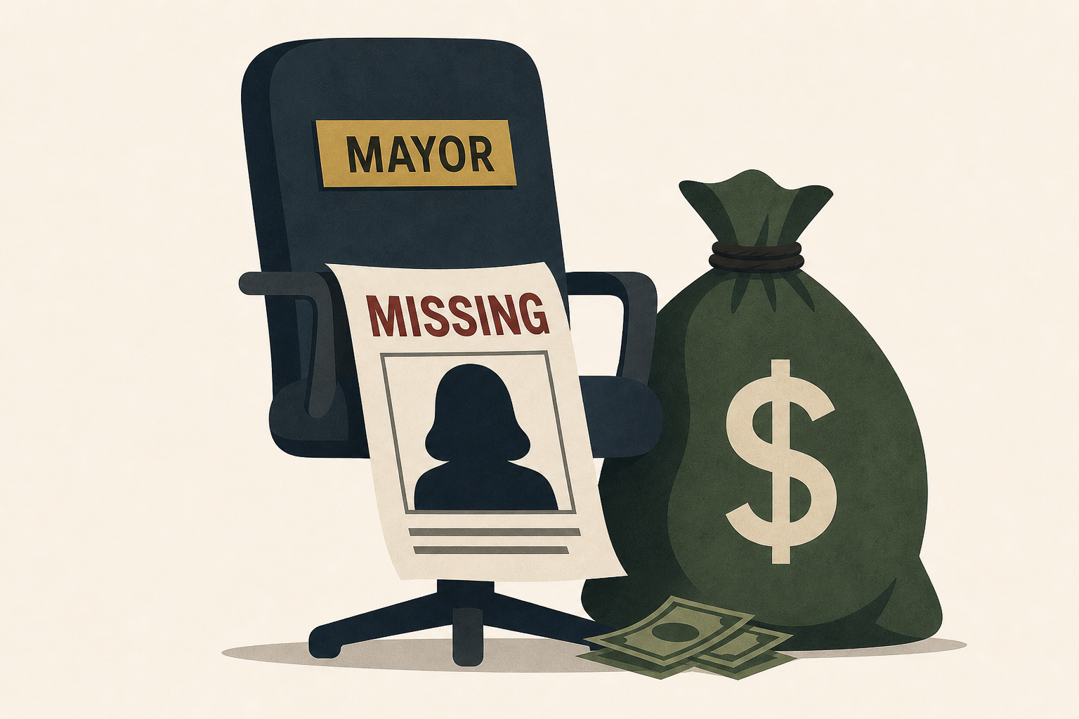 Mayor accused of faking her kidnapping in embezzlement scheme