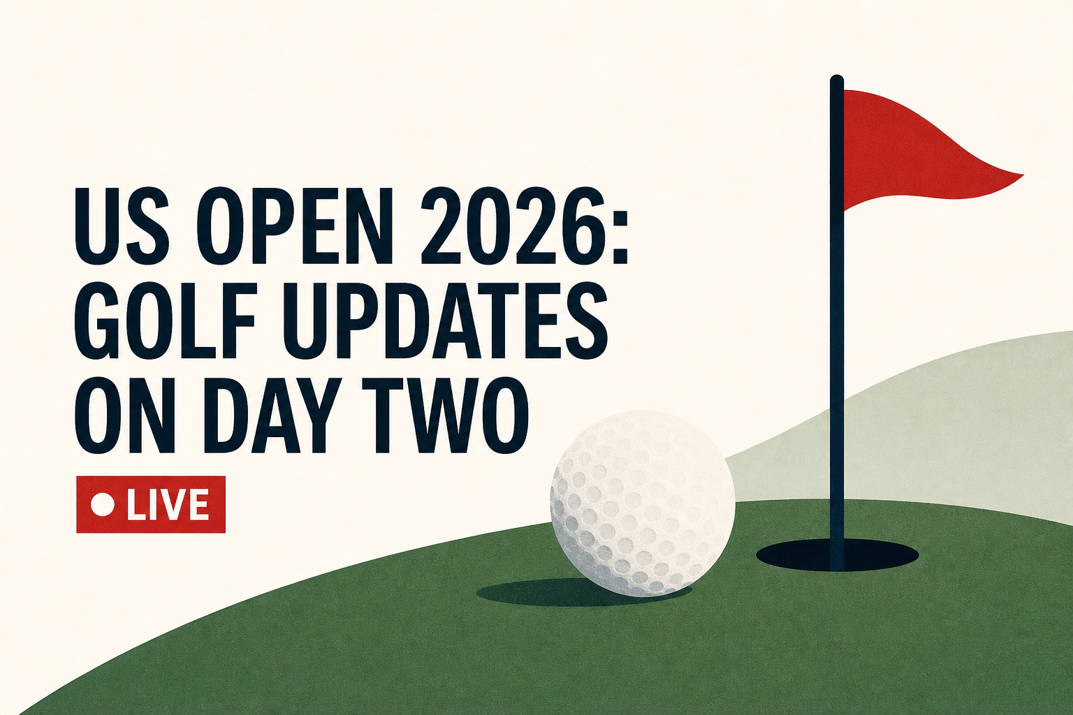 US Open 2026: golf updates on day two - live