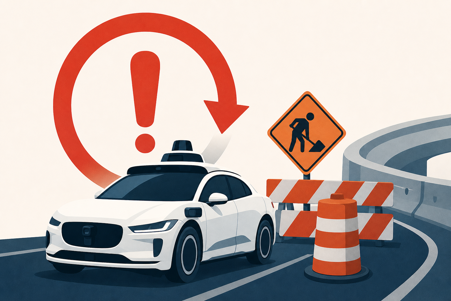 Waymo recalls thousands of robotaxis after some vehicles entered freeway construction zones