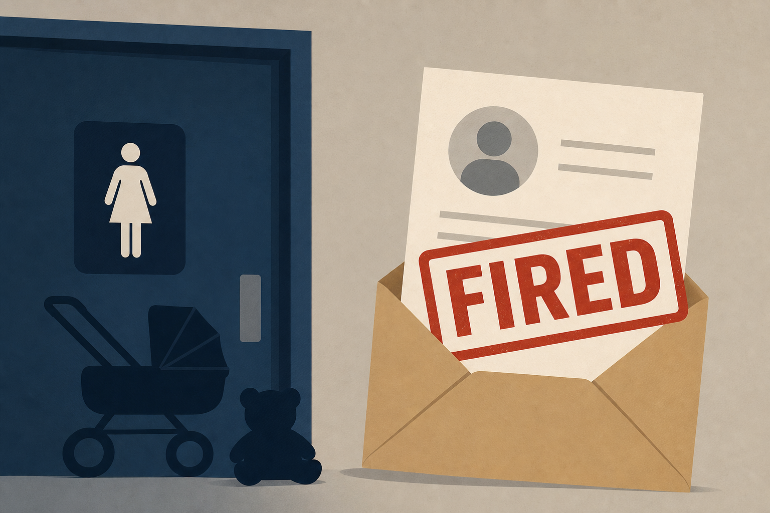 Man fired after viral video scolding dad in women's restroom with daughters