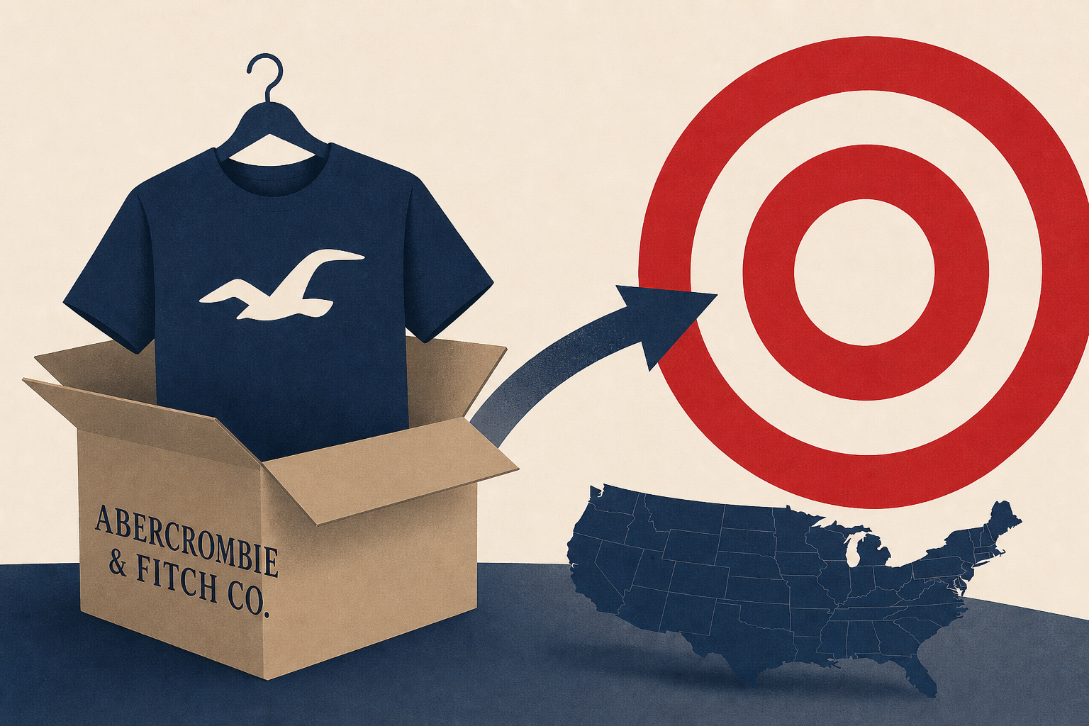 Abercrombie & Fitch Co. brings Hollister to Target, expanding US wholesale operation