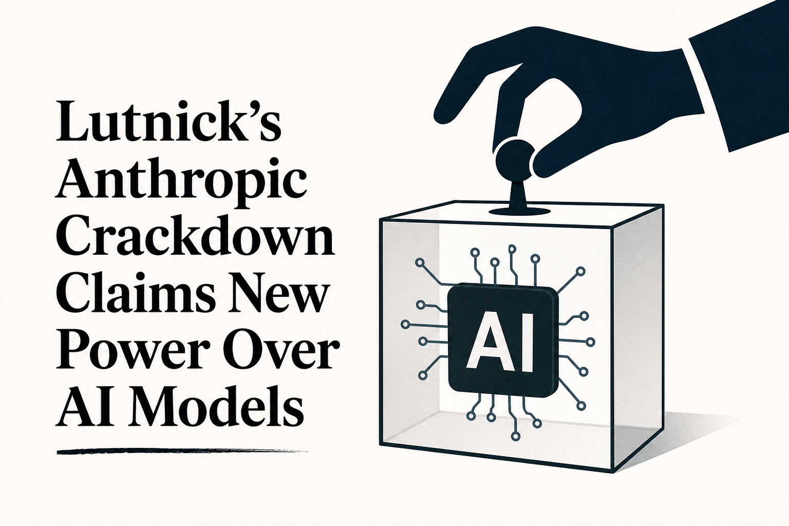 Lutnick’s Anthropic Crackdown Claims New Power Over AI Models