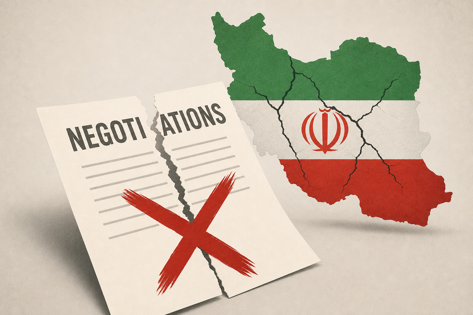 Trump Says Iran Is ‘FINISHED’ After Cancelled Negotiations - As Israeli Attacks Threaten Deal
