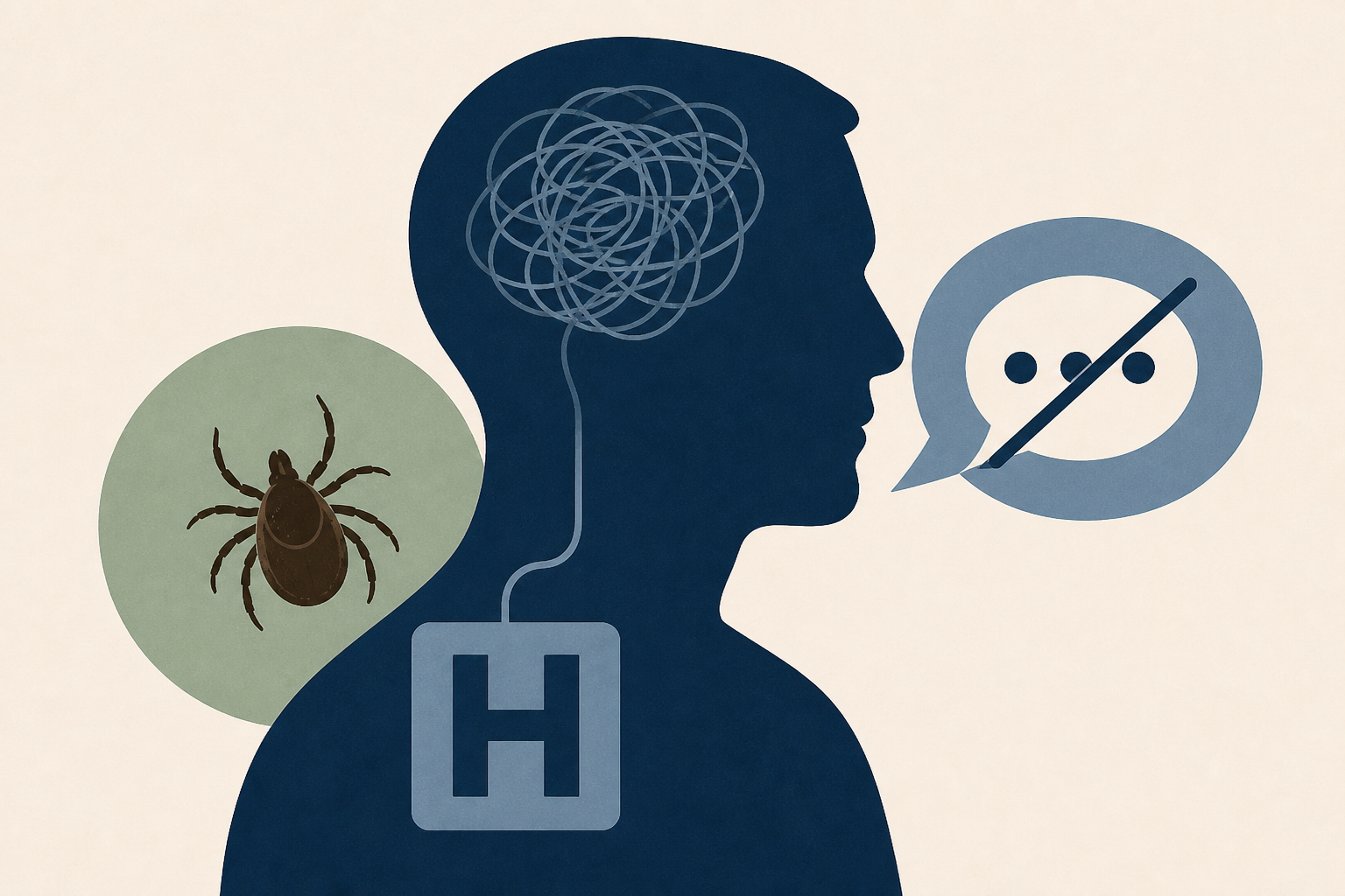 Little-known tick bite disease leaves man hospitalized and nonverbal