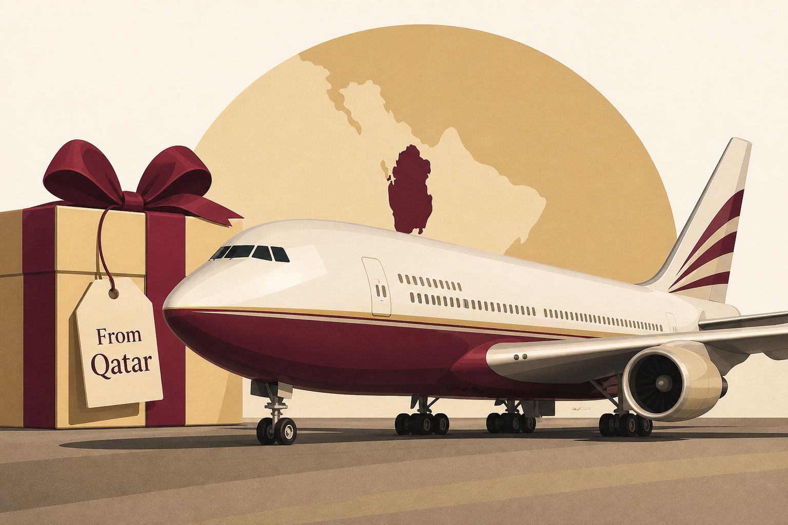 New Air Force One plane, a $400 million jet gifted by Qatar, unveiled by military