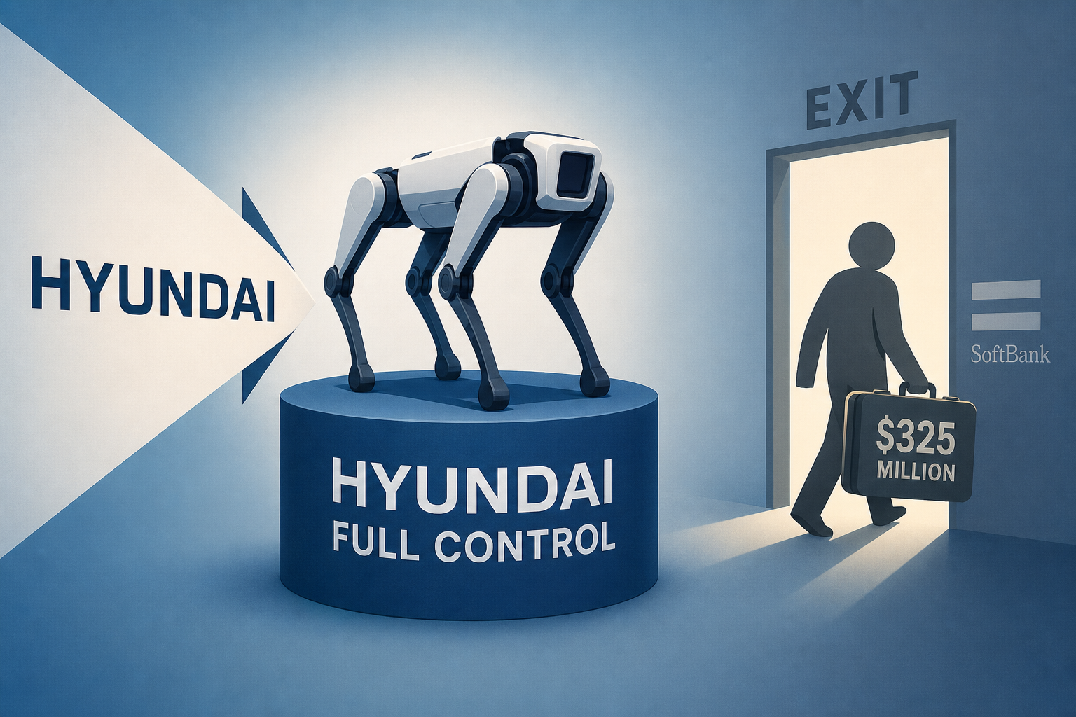 Hyundai takes full control of Boston Dynamics as SoftBank exits for $325 million