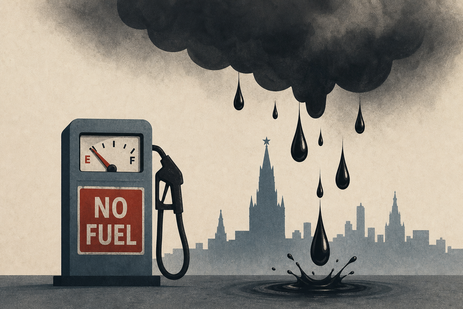 Petrol shortages and ‘oil rain’ bring Russia-Ukraine war home to Moscow