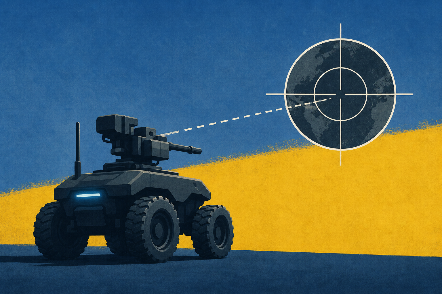 Ukraine Turning Robots Into Mobile Weapons to Hunt Russian Targets