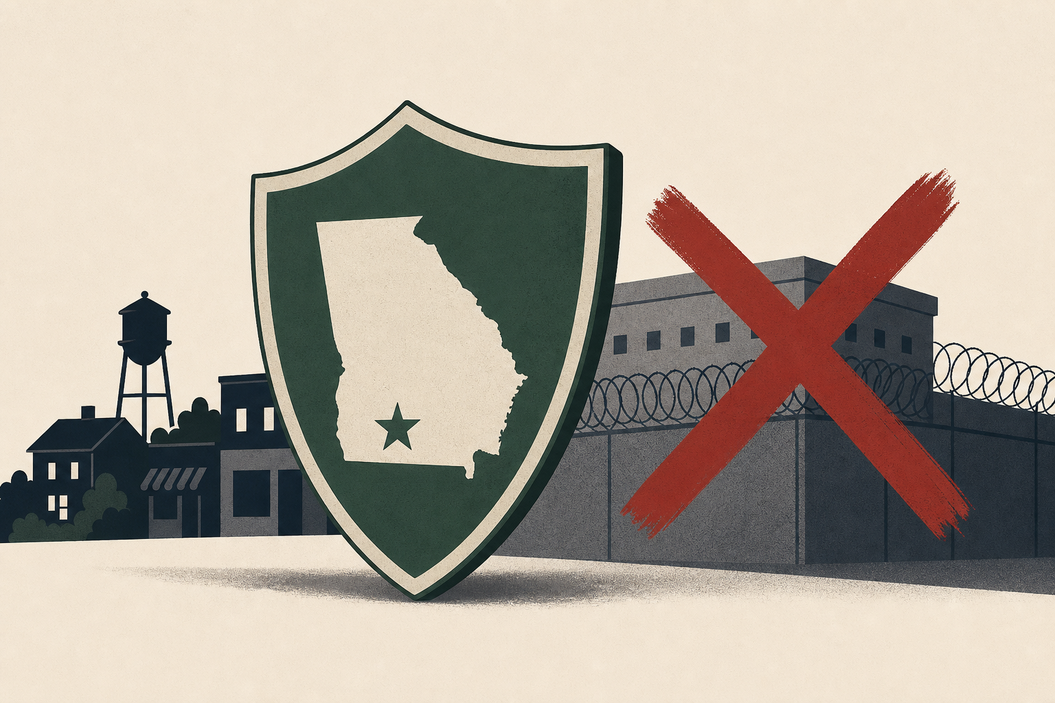 Revolt in small Georgia town appears to ward off ICE detention center