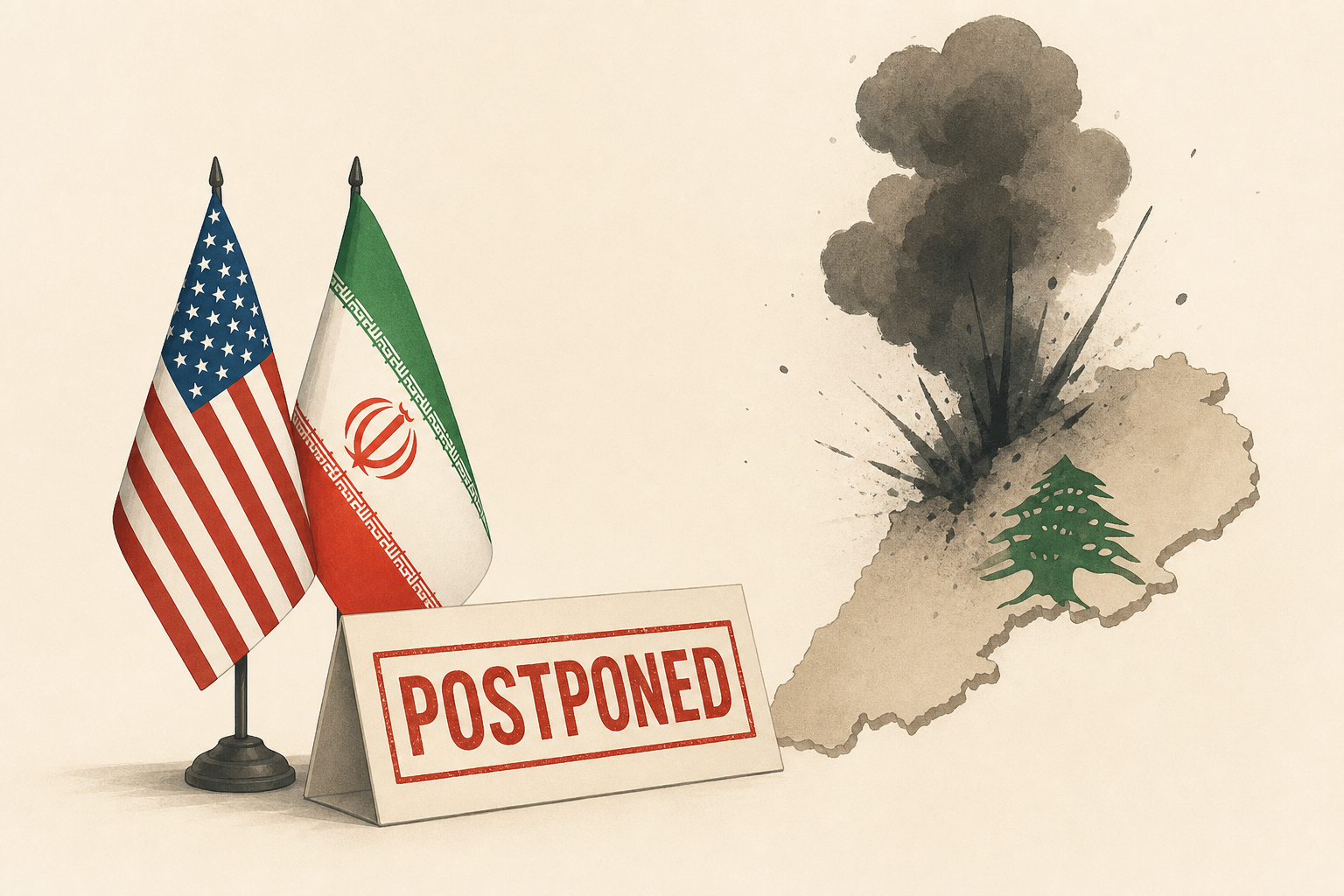 US-Iran talks postponed as Israel launches deadly strikes in Lebanon