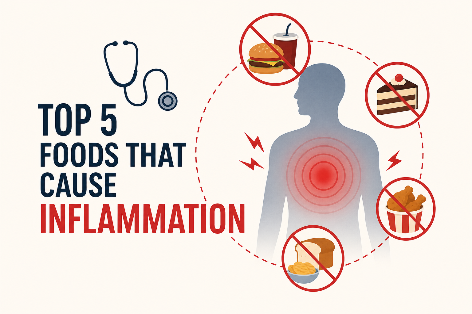 Doctors Say These Are the Top 5 Foods That Cause Inflammation