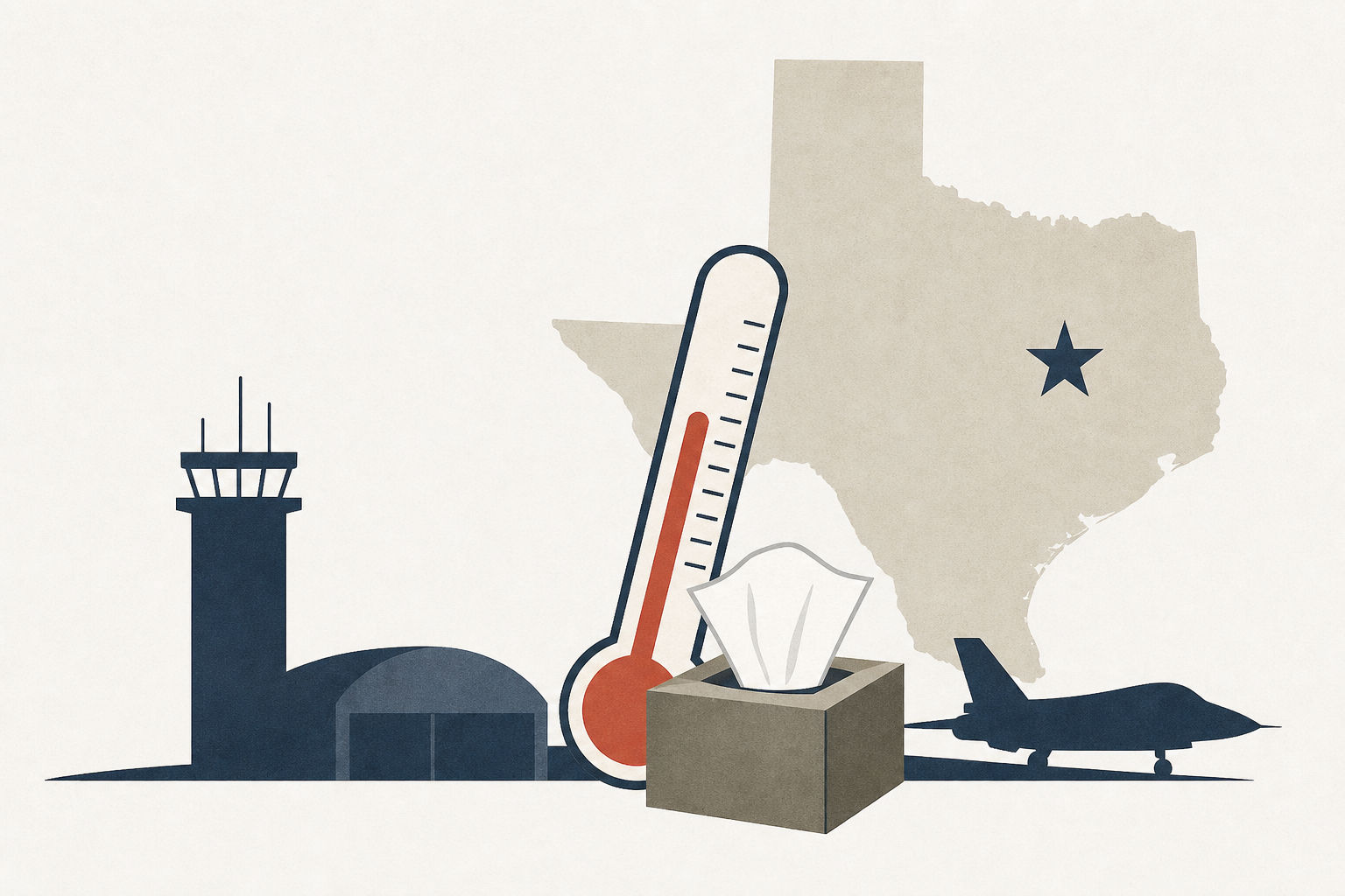 Flu sickens scores of troops at Air Force base in Texas after Pentagon ends vaccine requirement