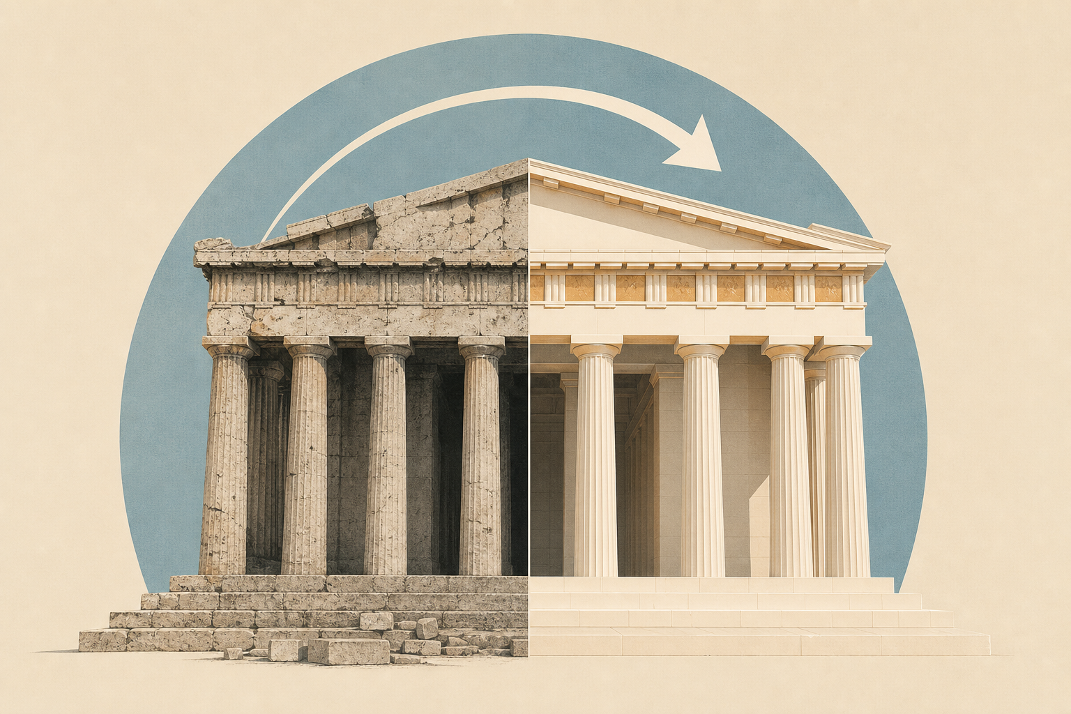 Greece’s Parthenon gets upgrade, revealing a look not seen for over 200 years
