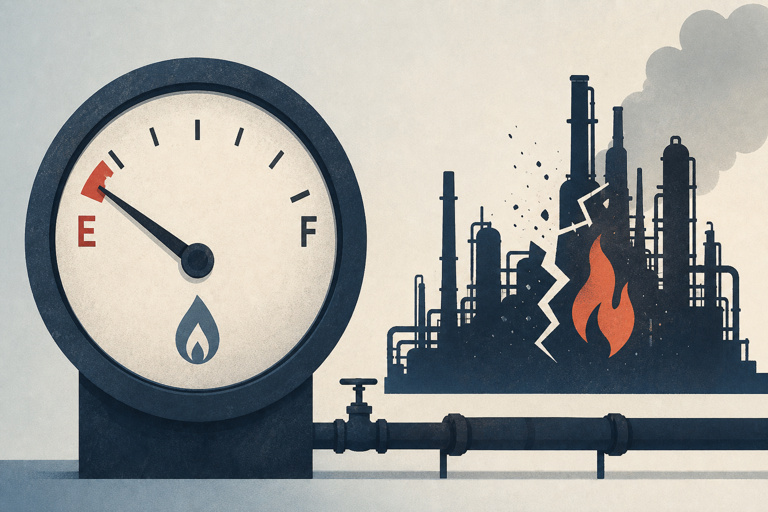 'It's Come To This': Gas Shortages Hit Russia As Ukraine Hits Refineries