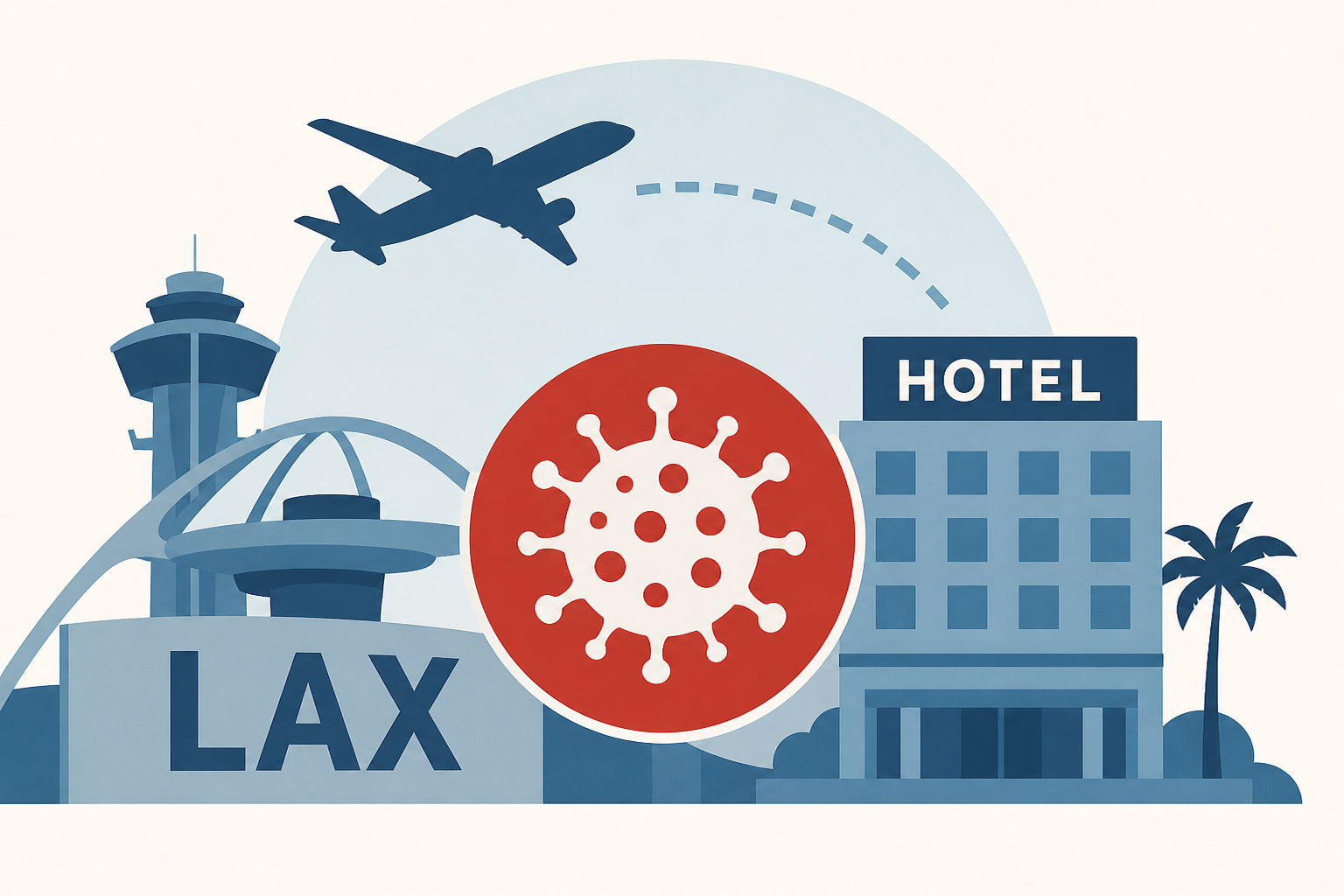 Measles exposure reported at LAX, nearby Hilton hotel after June flight