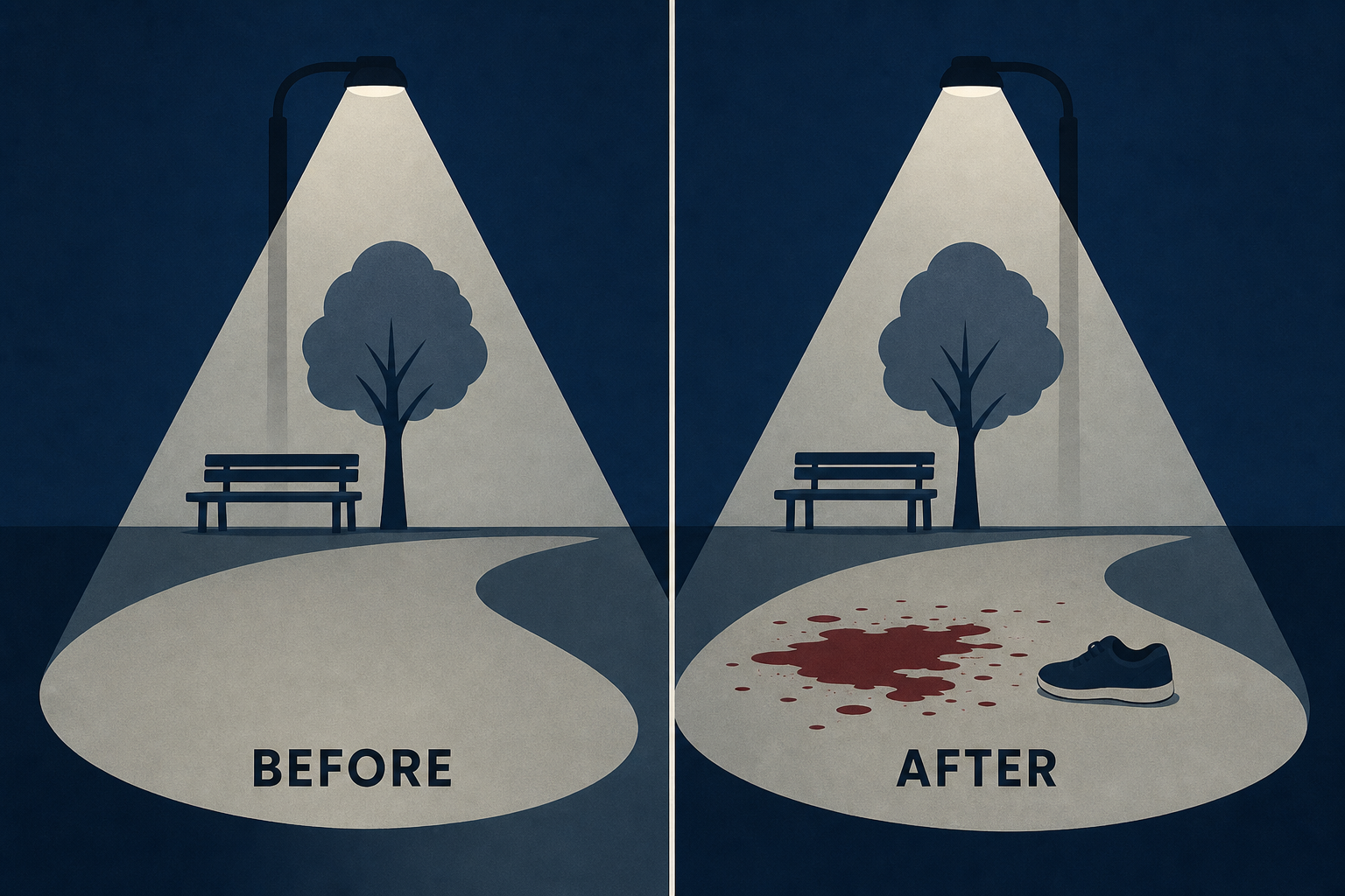 Newly released images show Karmelo Anthony at murder scene before & after stabbing