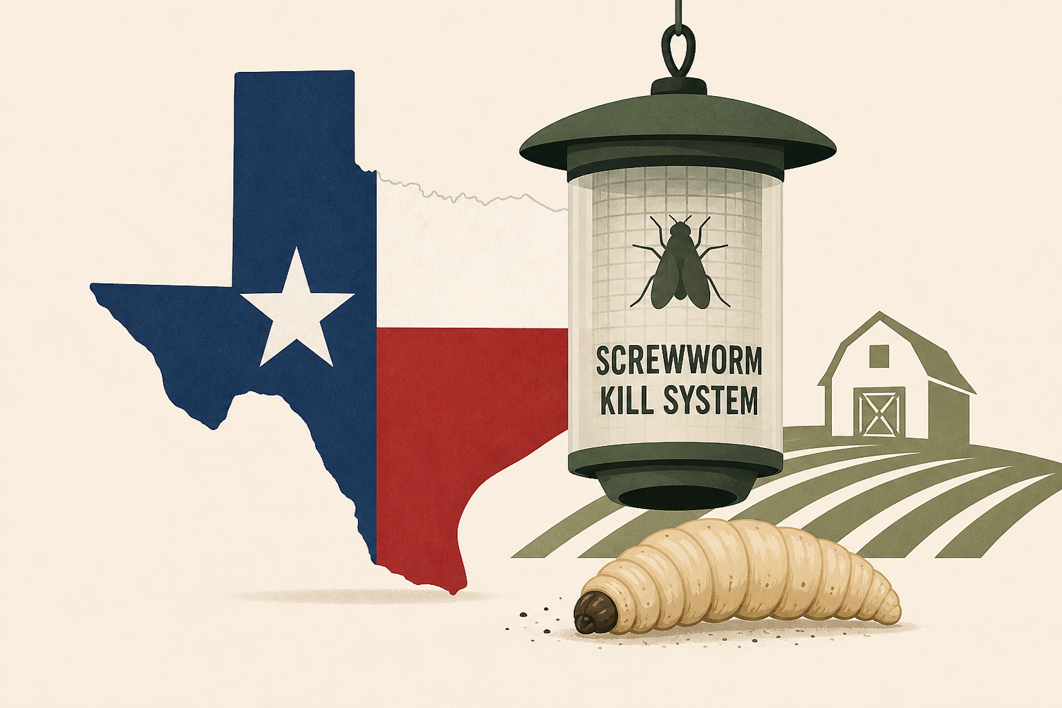 Texas agriculture commissioner demands USDA deploy screwworm kill system