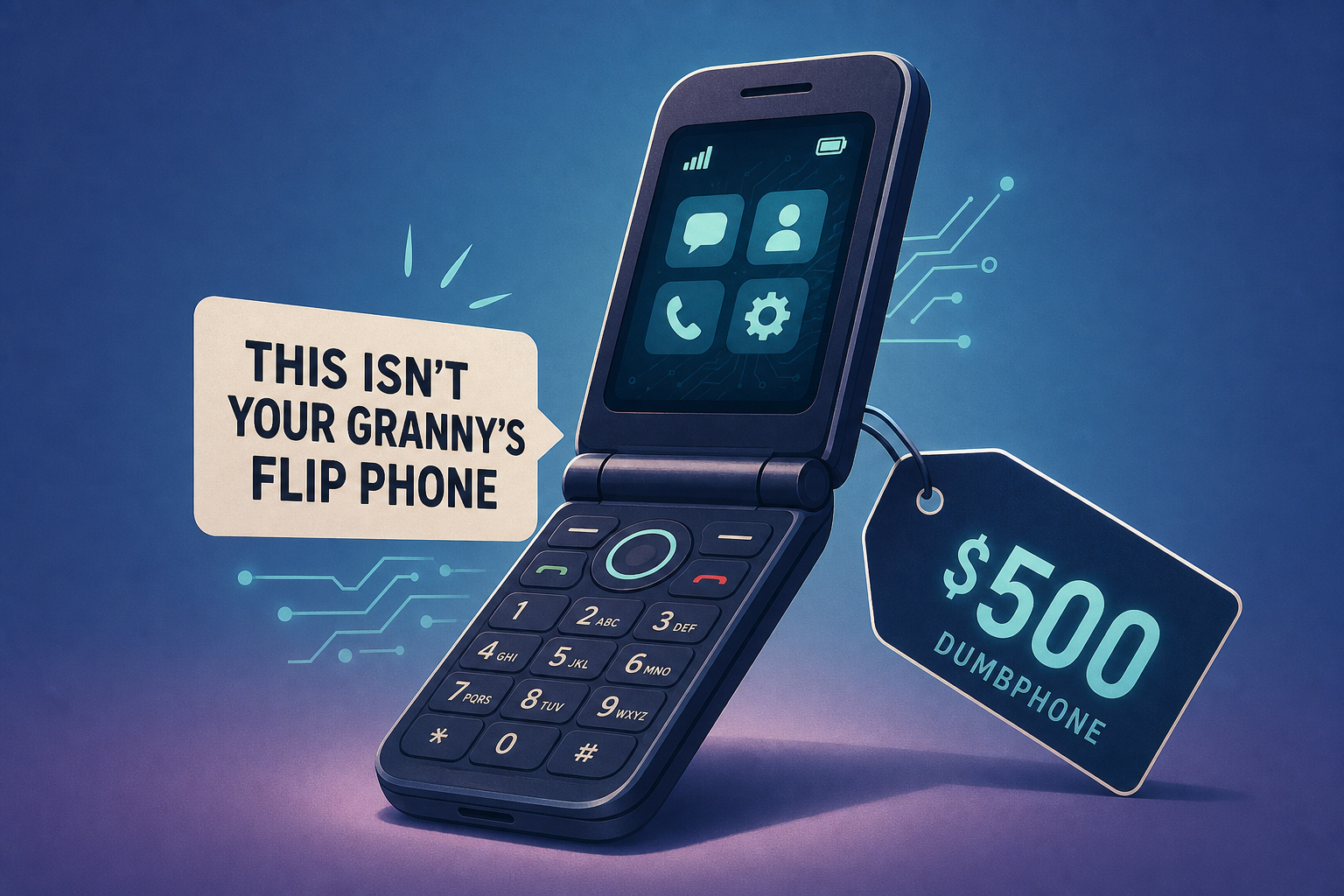 "This Isn't Your Granny's Flip Phone" - Commodore Defends Its $500 Dumbphone