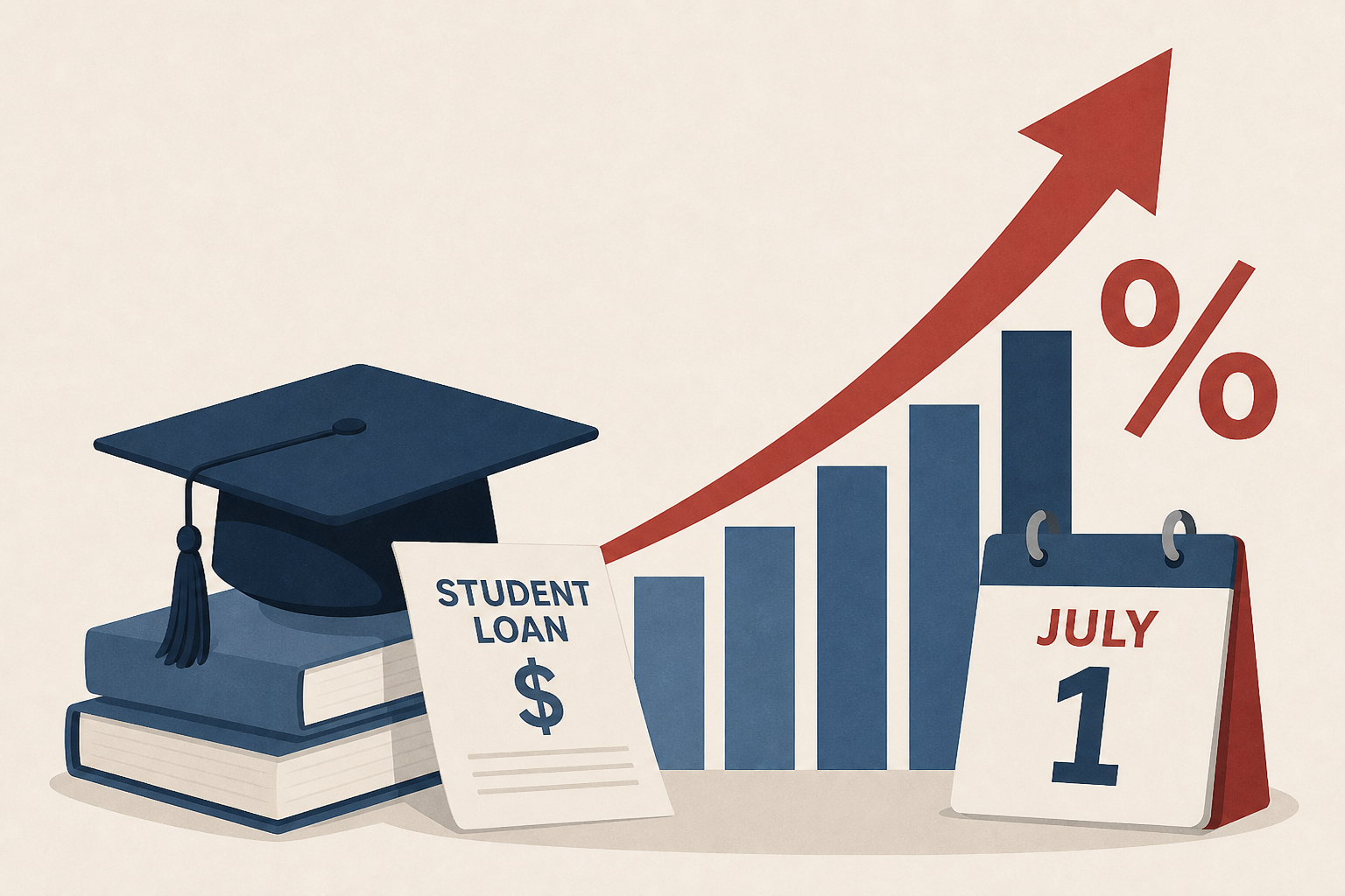 Rates on New Student Loans Will Rise on July 1